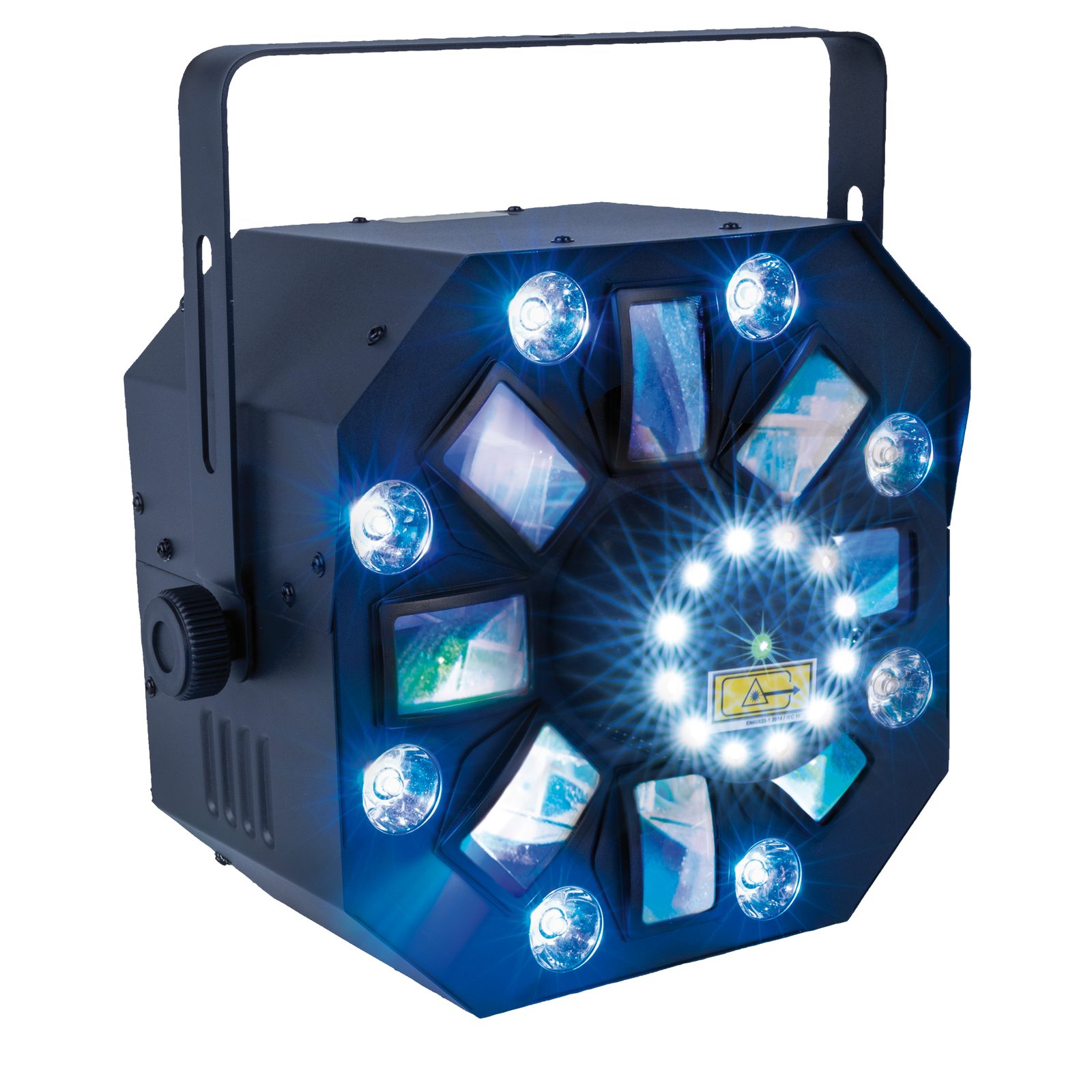 Effetto Luce 4 in 1 Wash Derby Strobo Laser RG 130mW - Showtec 43173