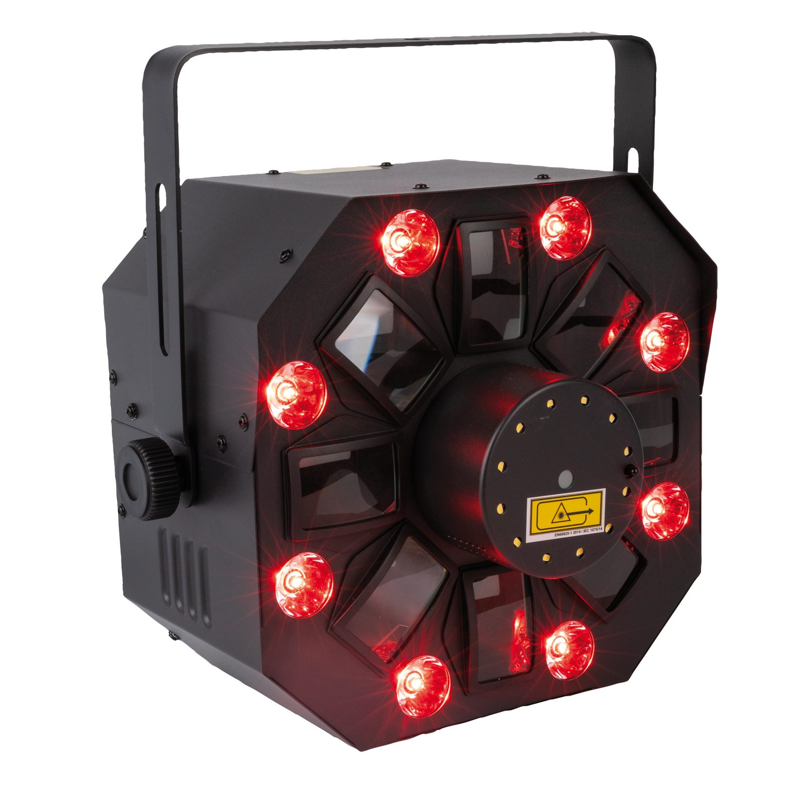 Effetto Luce 4 in 1 Wash Derby Strobo Laser RG 130mW - Showtec 43173