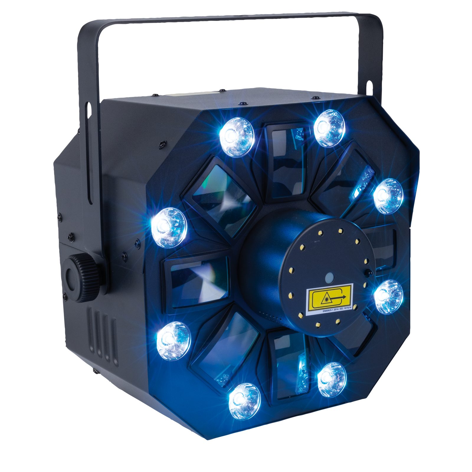 Effetto Luce 4 in 1 Wash Derby Strobo Laser RG 130mW - Showtec 43173