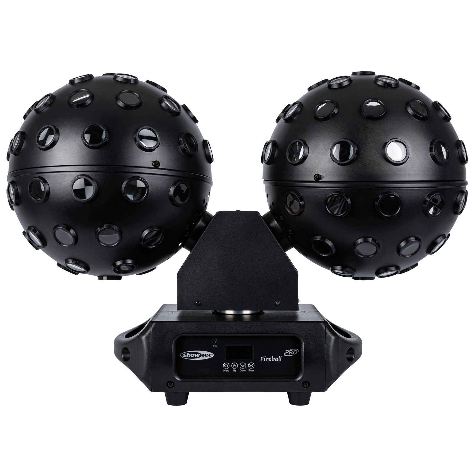 Effetto Doppia Palla a Specchio RGBW 8x25W 2° 114 Lenti - Showtec 43177