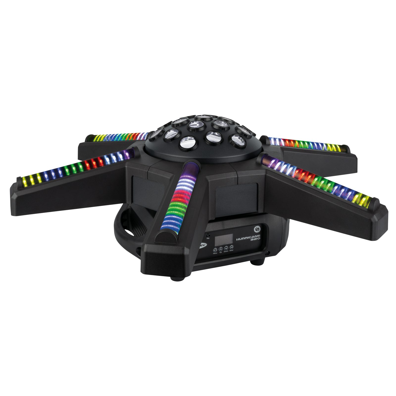 Effetto Luce Doppio Moonflower 12x5W R/G/B/W e Bracci 96 RGB - Showtec 43178
