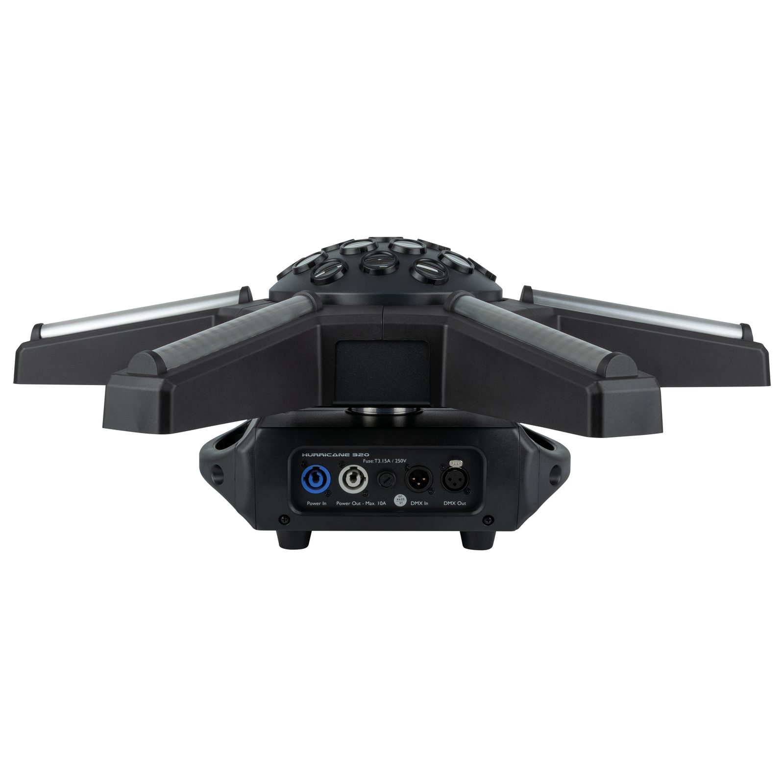 Effetto Luce Doppio Moonflower 12x5W R/G/B/W e Bracci 96 RGB - Showtec 43178