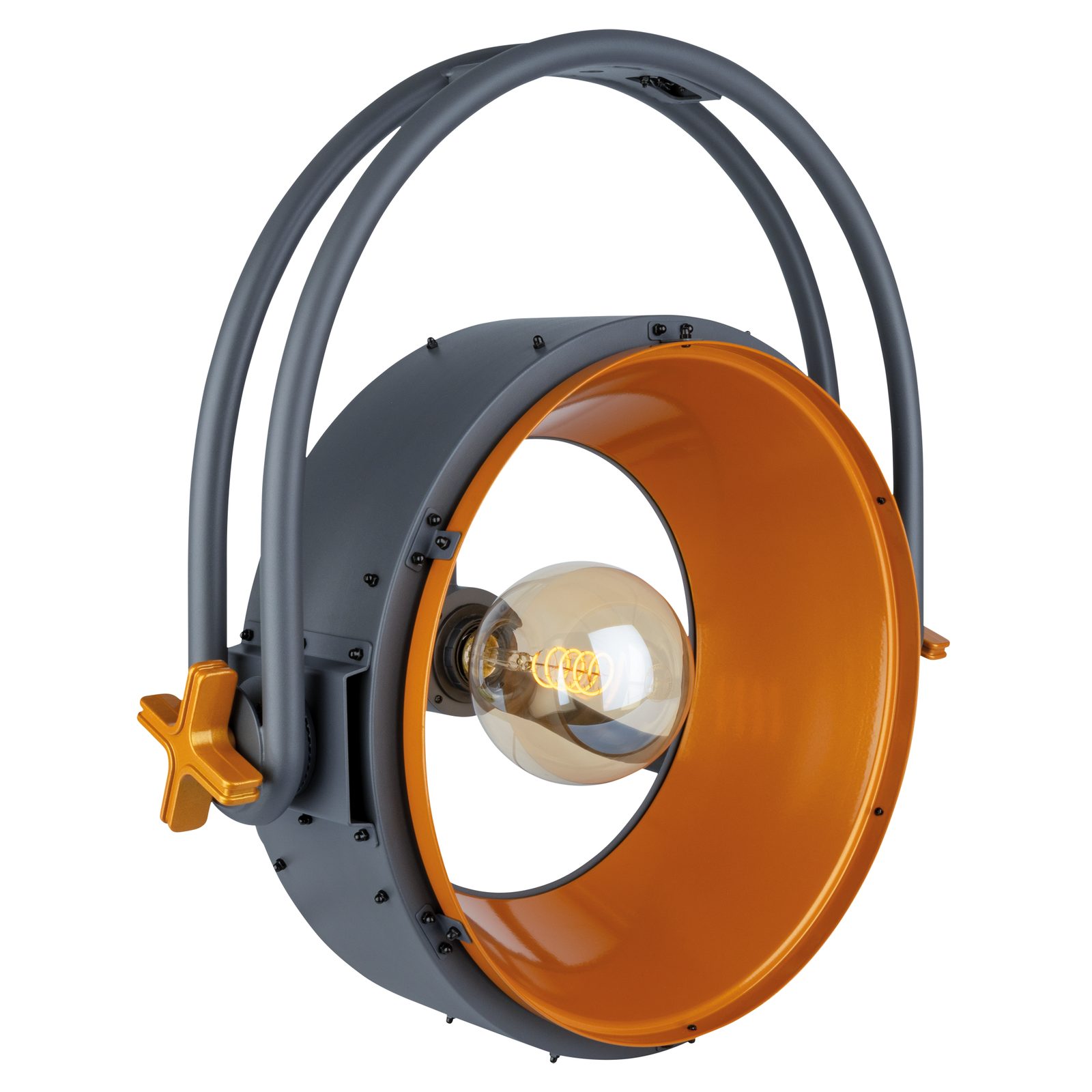 Edison Vintage 2 - Dimmer LED DMX E27 Pale Gold/Grey - Showtec 43331