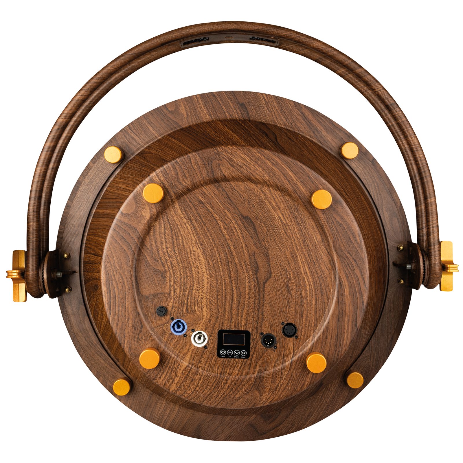 Edison Vintage 1 - Dimmer LED DMX E27 Pale Gold/Wood Grain - Showtec 43332