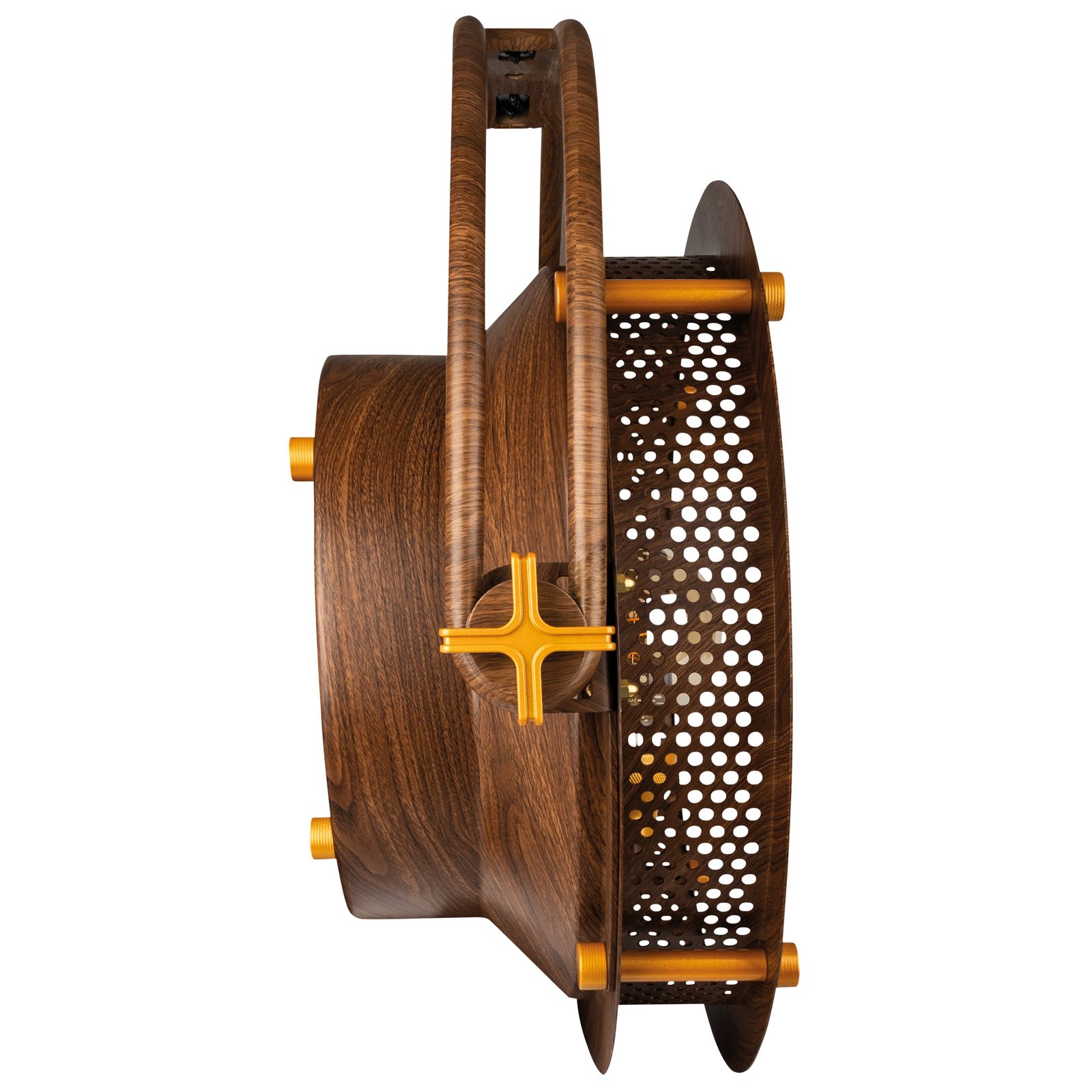 Edison Vintage 1 - Dimmer LED DMX E27 Pale Gold/Wood Grain - Showtec 43332
