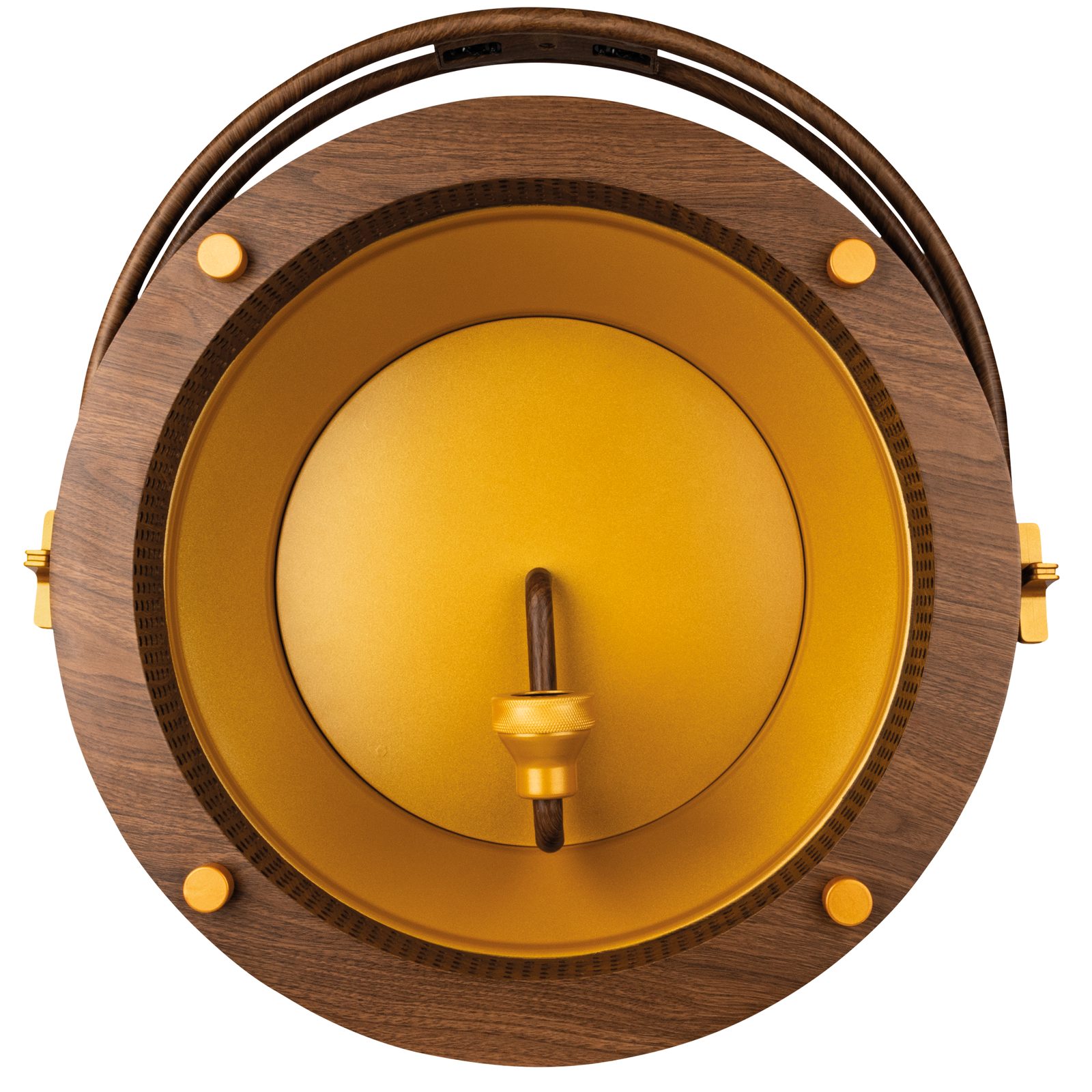 Edison Vintage 1 - Dimmer LED DMX E27 Pale Gold/Wood Grain - Showtec 43332
