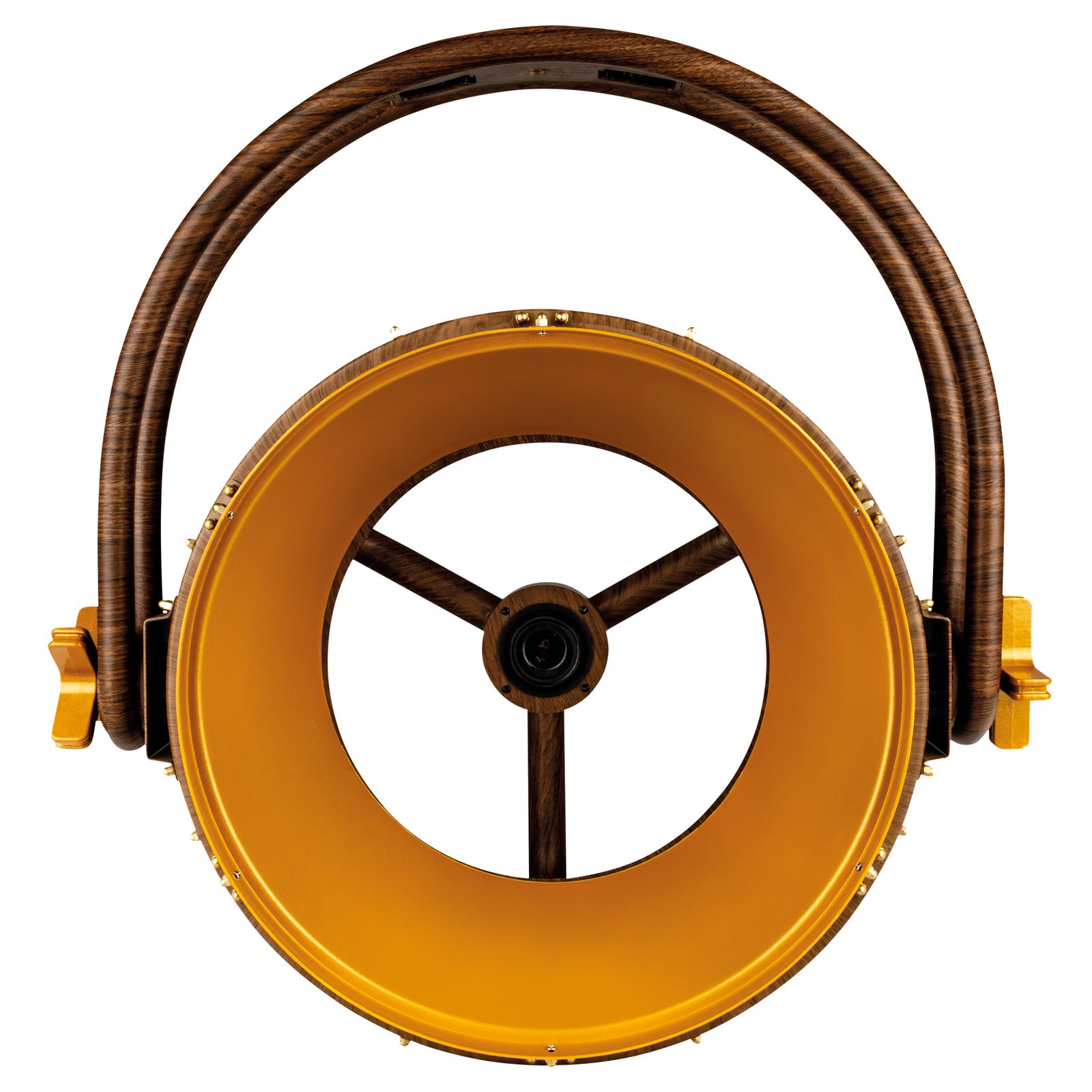 Edison Vintage 2 - Dimmer LED DMX E27 Pale Gold/Wood Grain - Showtec 43333