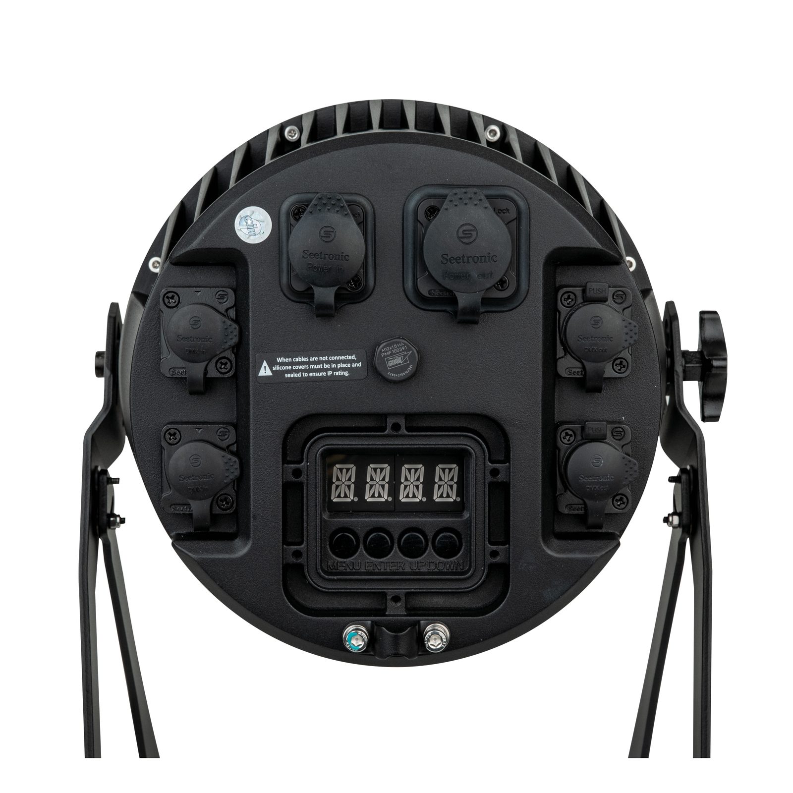 Parcan LED RGBW 14x12W zoom motorizzato 8°-40° spot to wash - Showtec 43548