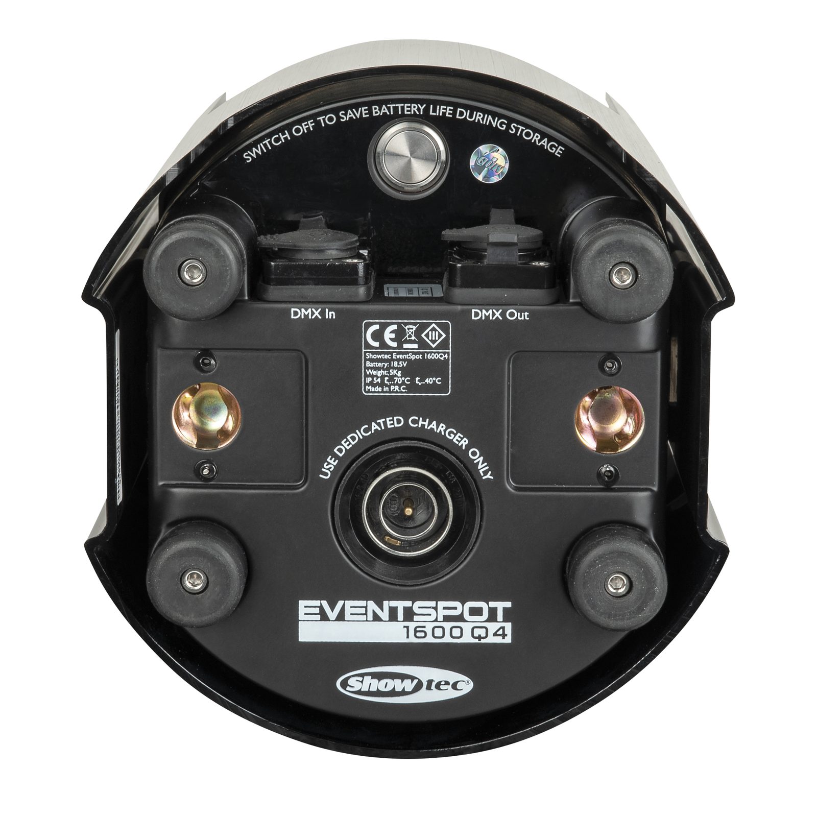 EventSpot 1600 Q4 Nero - Showtec 44050
