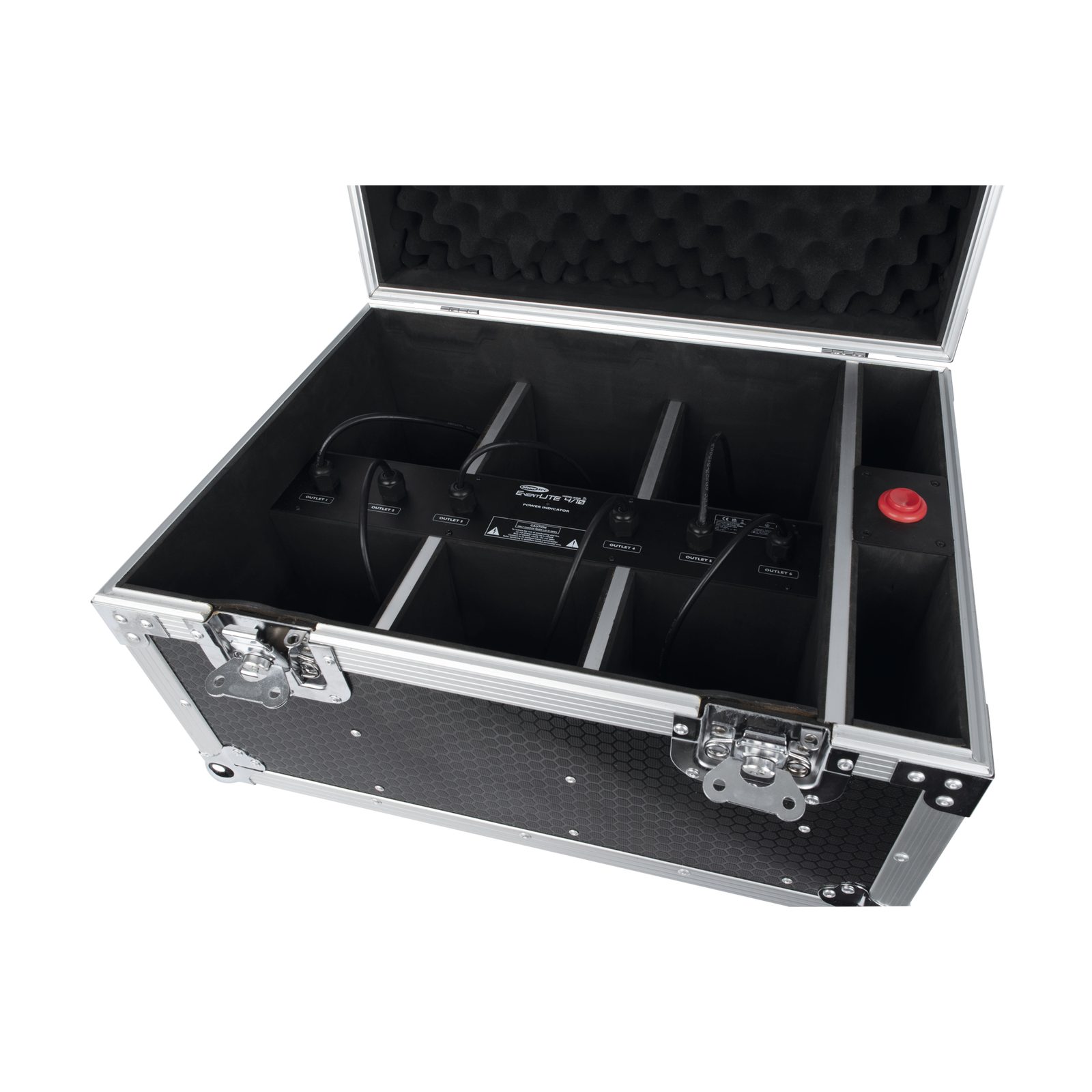 Set 6x EventLITE 4/10 Q6 con valigetta e telecomando - Showtec 44068
