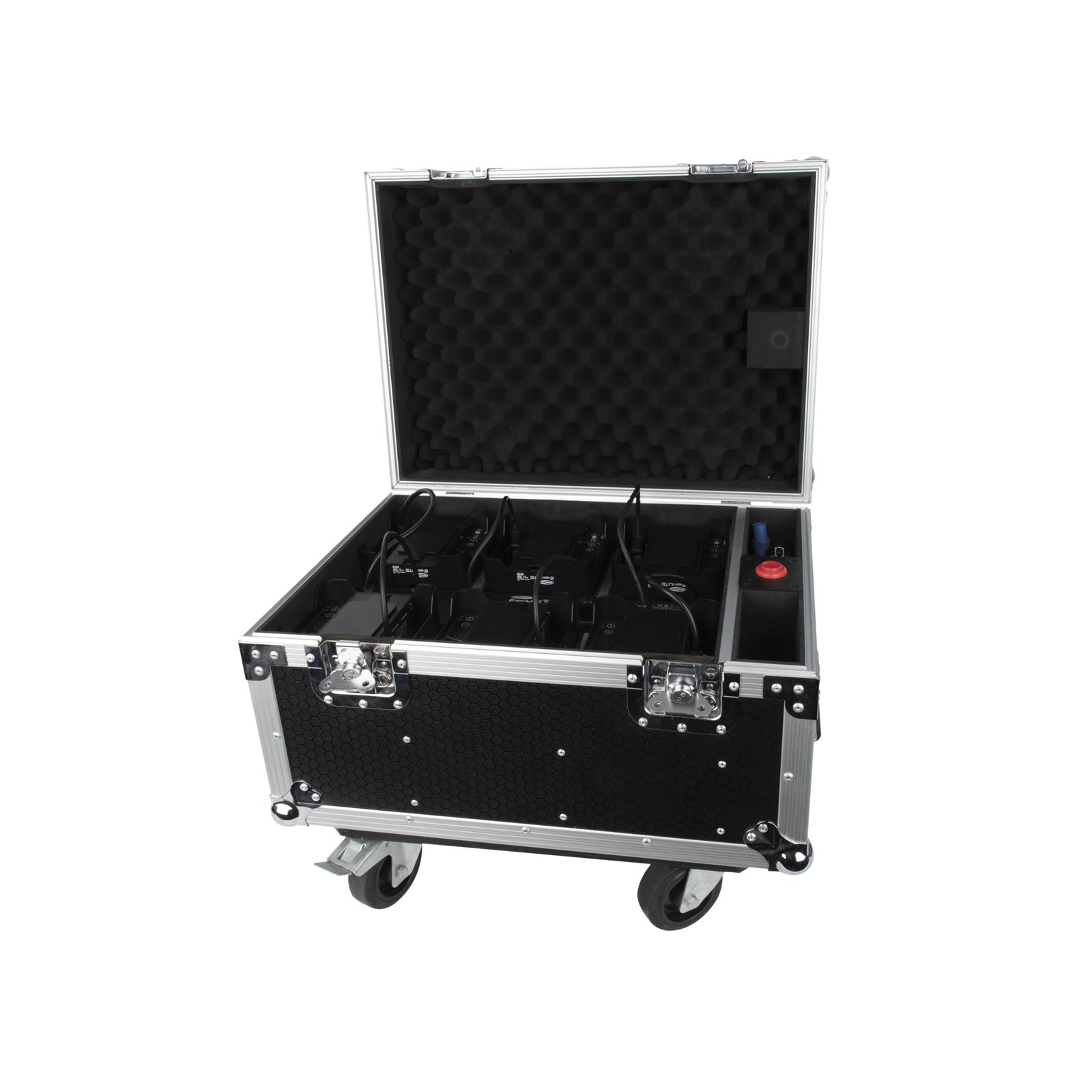 Set 6x EventLITE 4/10 Q6 con valigetta e telecomando - Showtec 44068