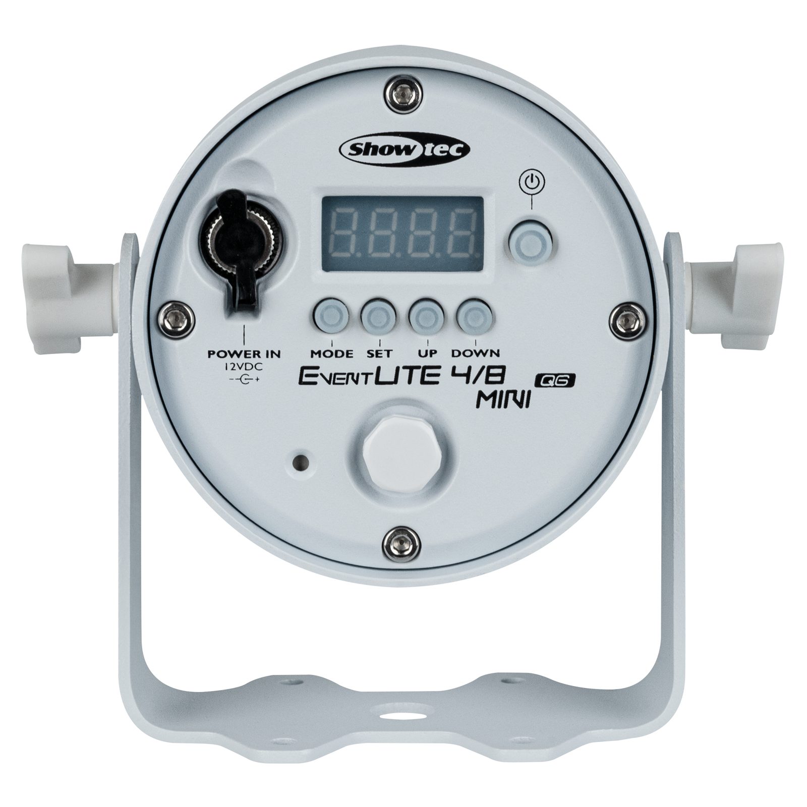 Spot LED RGBWAUV IP65 a batteria EventLITE 4/8 Mini Q6 White - Showtec 44084