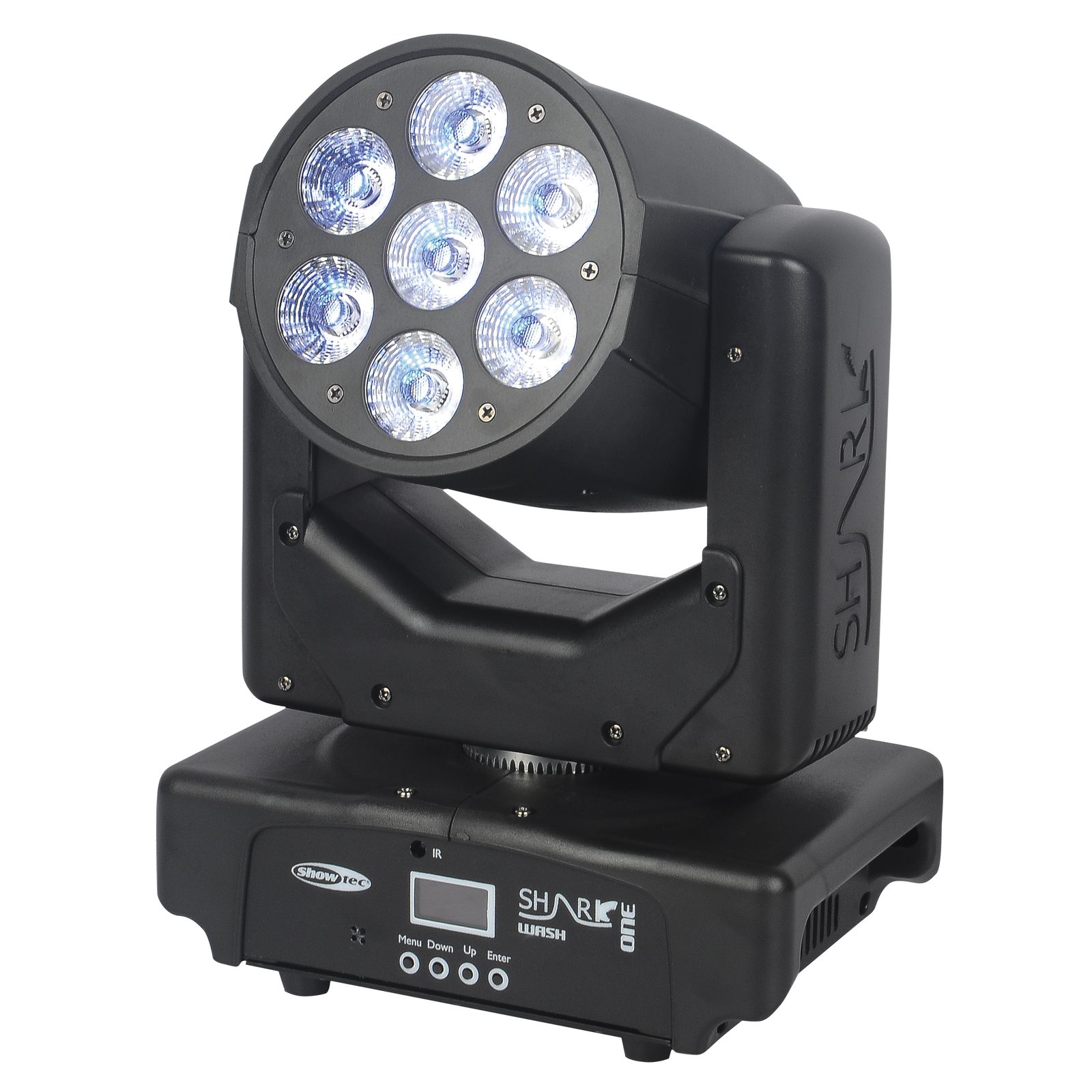 Testa mobile Wash LED Shark Wash One 7x12W RGBWA-UV - Showtec 45020