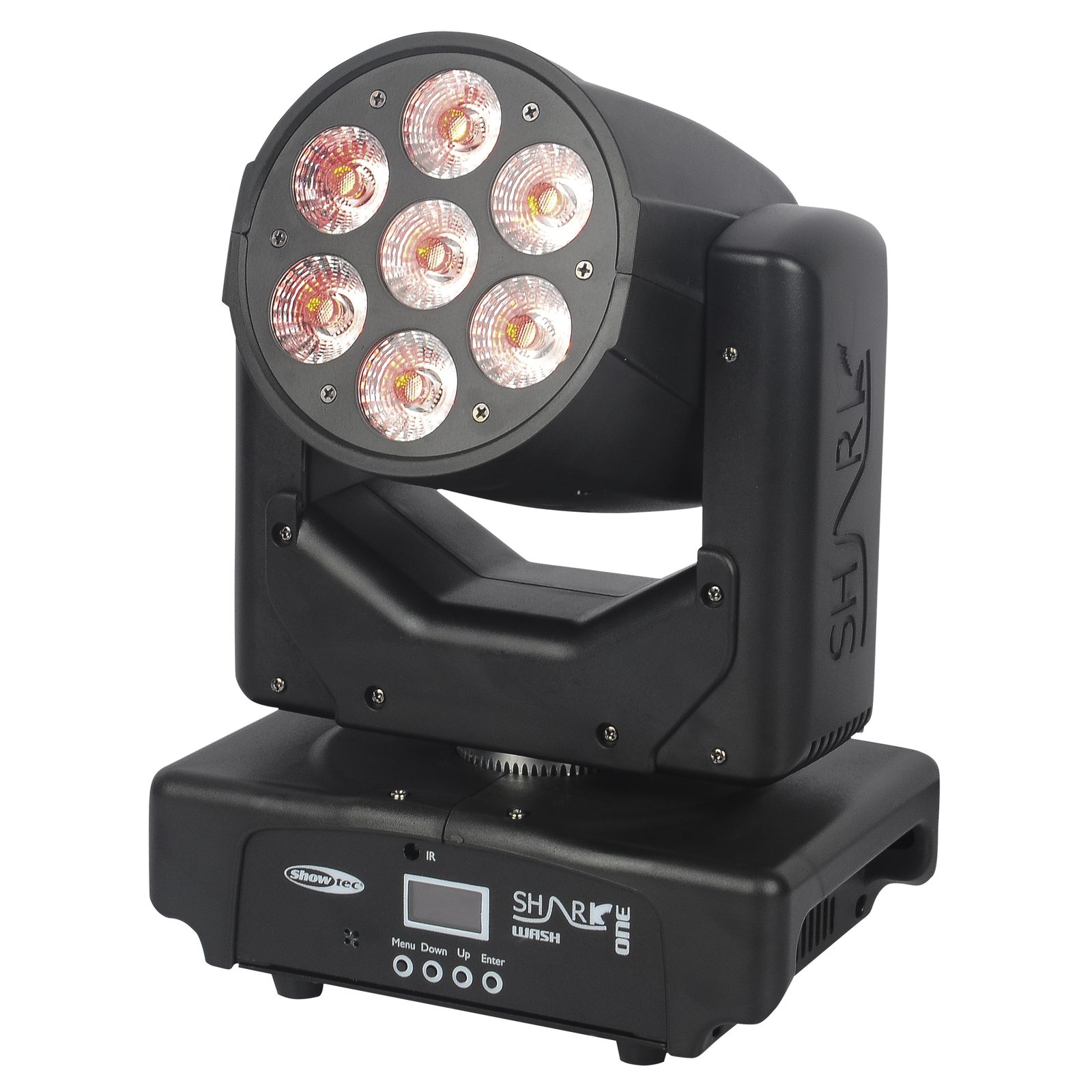 Testa mobile Wash LED Shark Wash One 7x12W RGBWA-UV - Showtec 45020