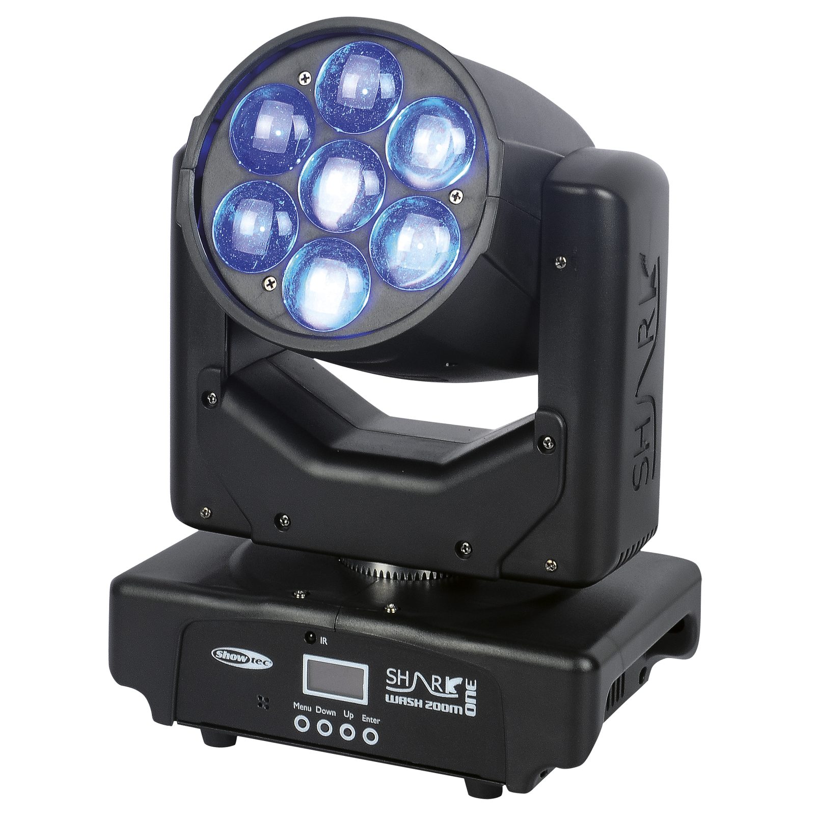 Testa mobile Wash LED 7x15W RGBW zoom 6°-36° - Showtec 45021