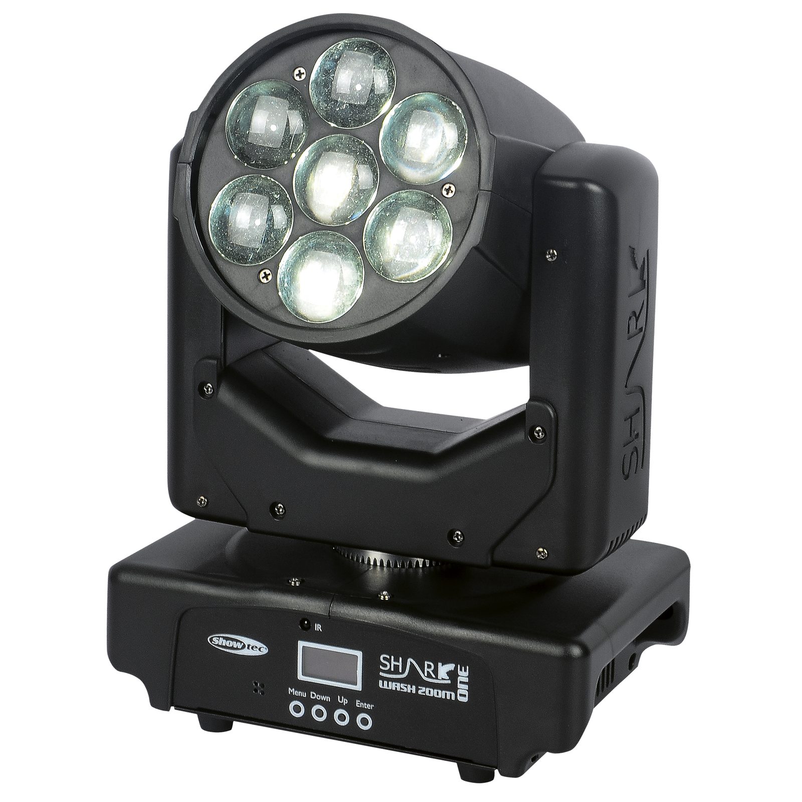 Testa mobile Wash LED 7x15W RGBW zoom 6°-36° - Showtec 45021