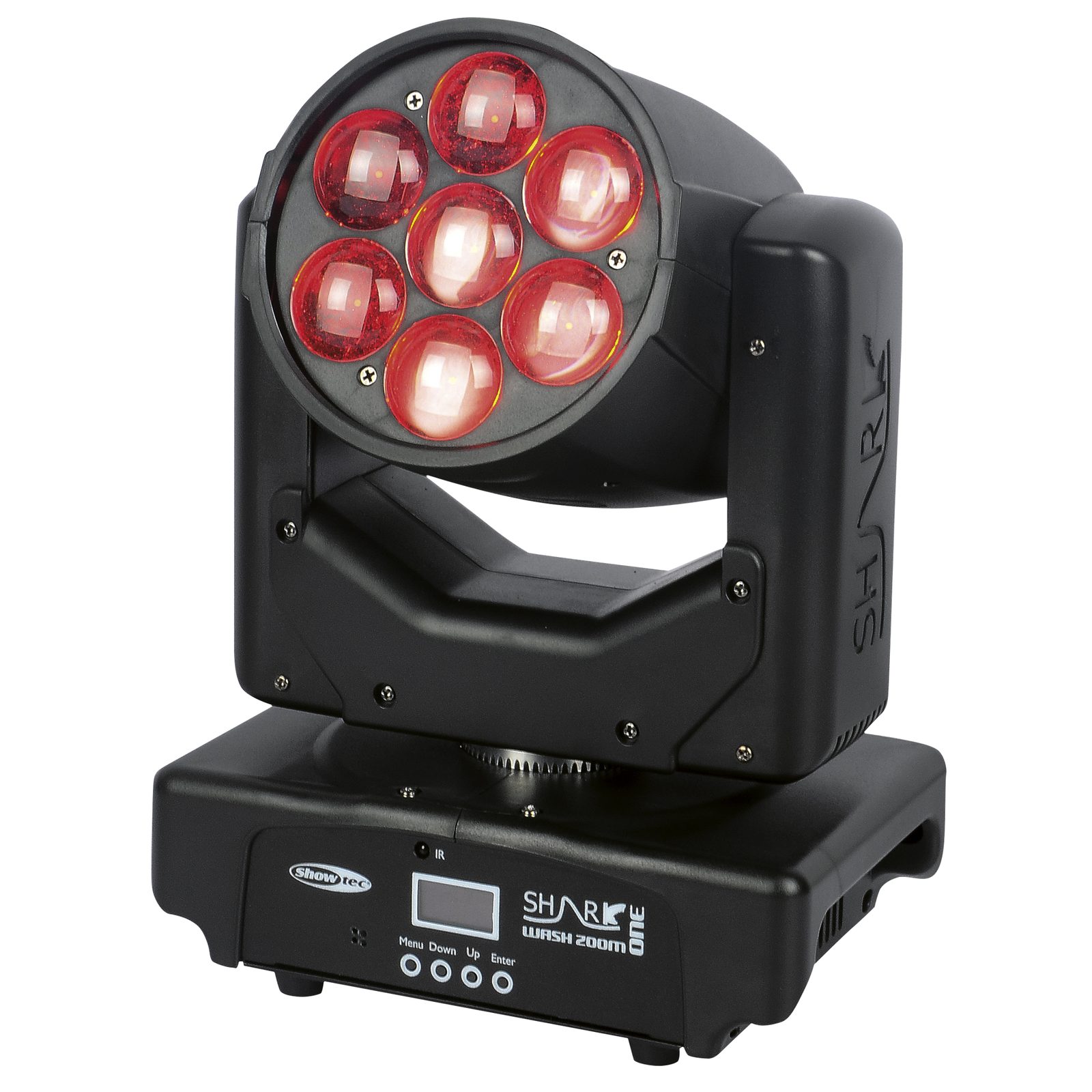 Testa mobile Wash LED 7x15W RGBW zoom 6°-36° - Showtec 45021