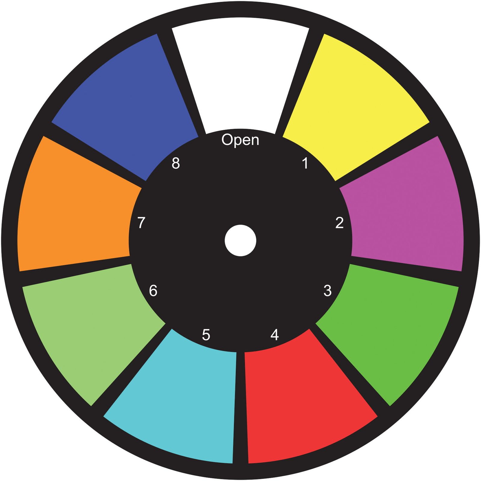 Barrel LED 100W 7 gobo rotanti 8 colori prisma 3 facce - Showtec 45026