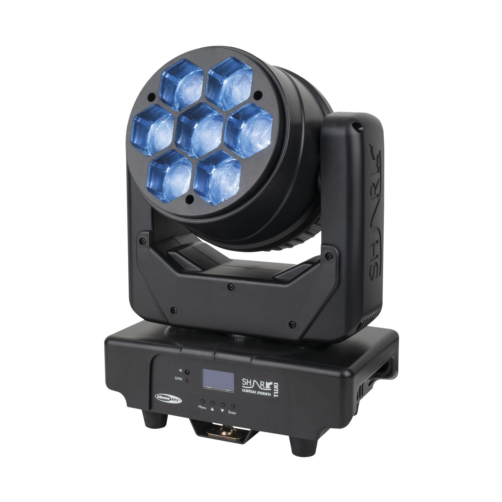 Testa mobile Wash LED 7x30W RGBW zoom 6°-38° - Showtec 45031