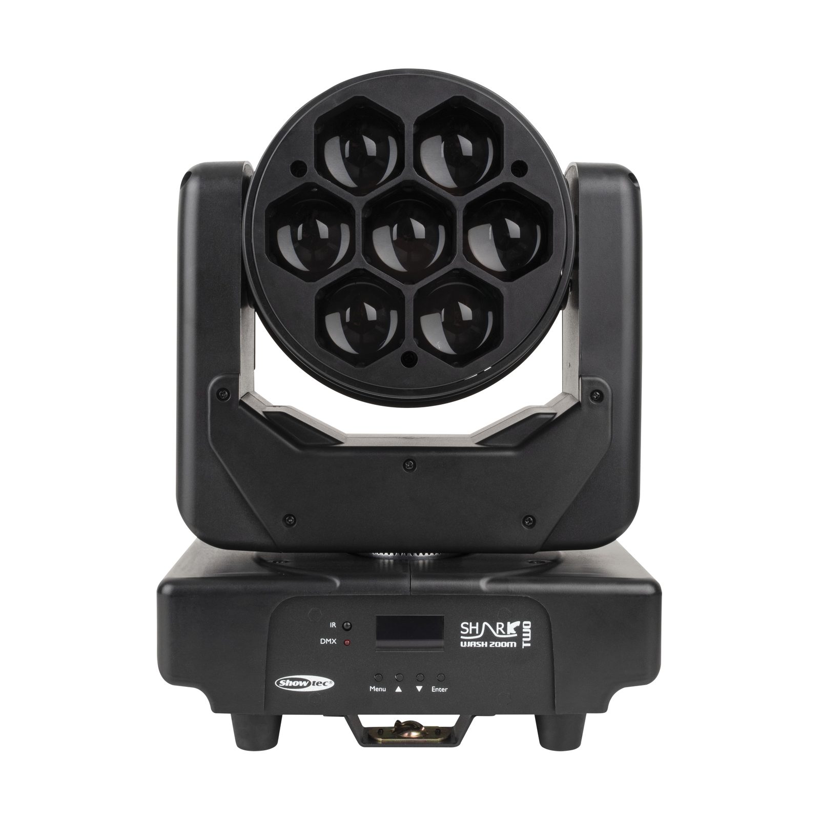 Testa mobile Wash LED 7x30W RGBW zoom 6°-38° - Showtec 45031