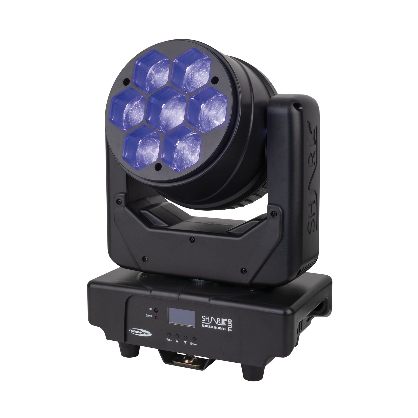 Testa mobile Wash LED 7x30W RGBW zoom 6°-38° - Showtec 45031