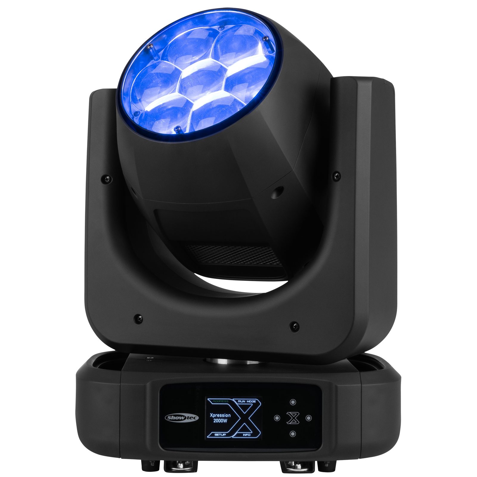Testa mobile LED WashBeam 7x40W RGBW zoom 3.8-35° - Showtec 47040
