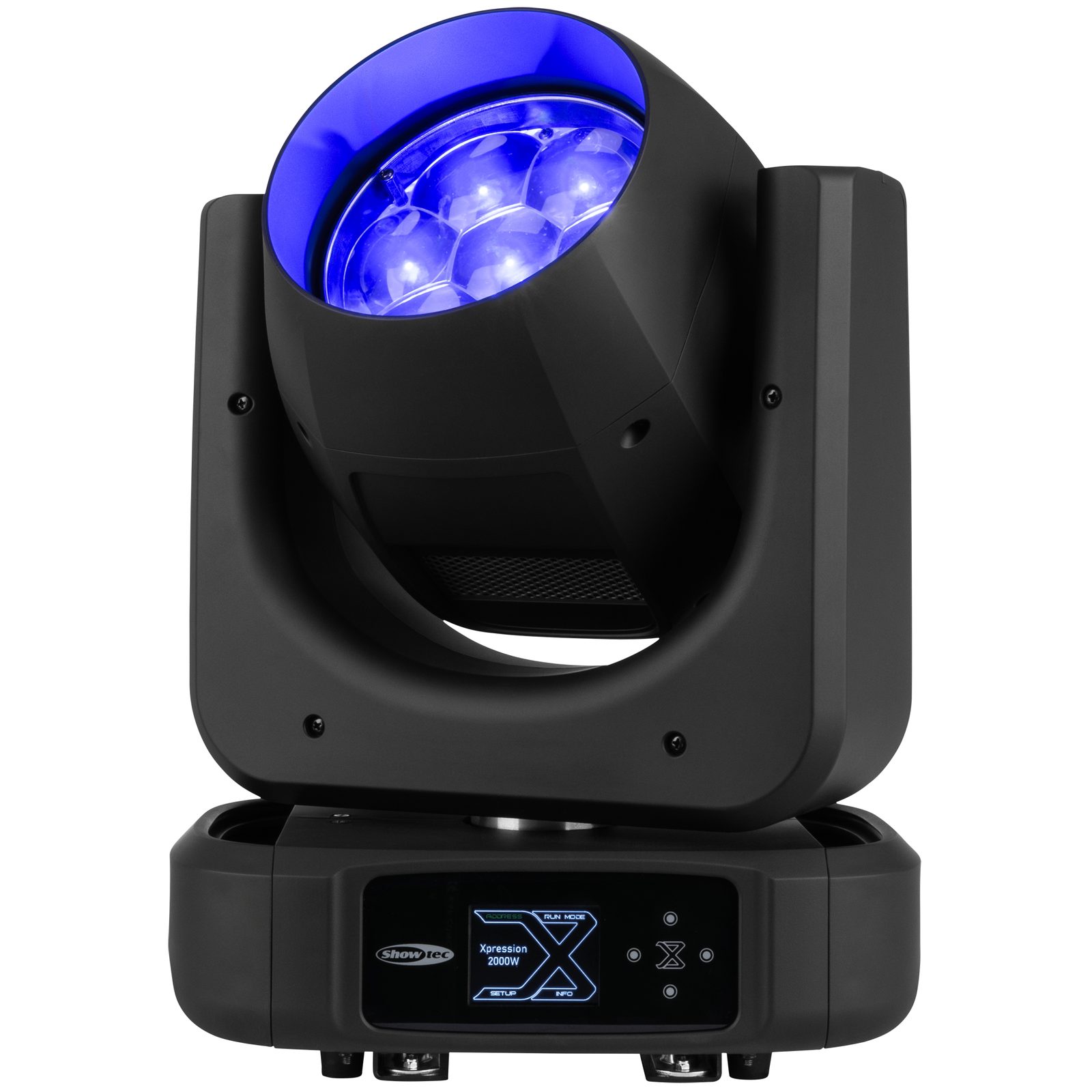 Testa mobile LED WashBeam 7x40W RGBW zoom 3.8-35° - Showtec 47040