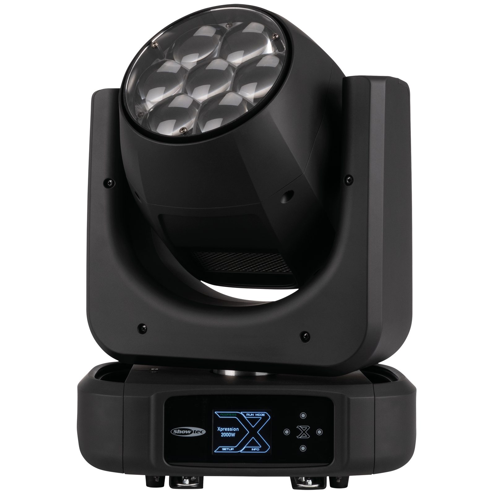 Testa mobile LED WashBeam 7x40W RGBW zoom 3.8-35° - Showtec 47040