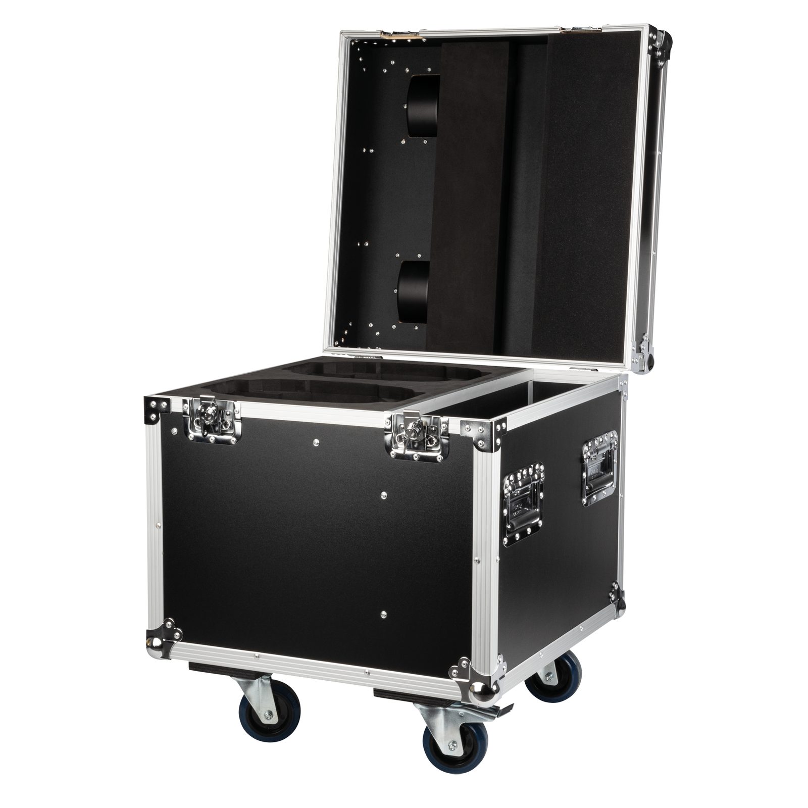 Flight case per 2x Xpression 2000 con scomparto - Showtec 47091