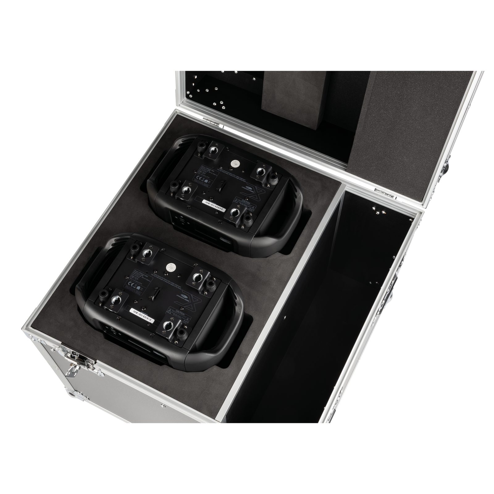 Flight case per 2x Xpression 2000 con scomparto - Showtec 47091