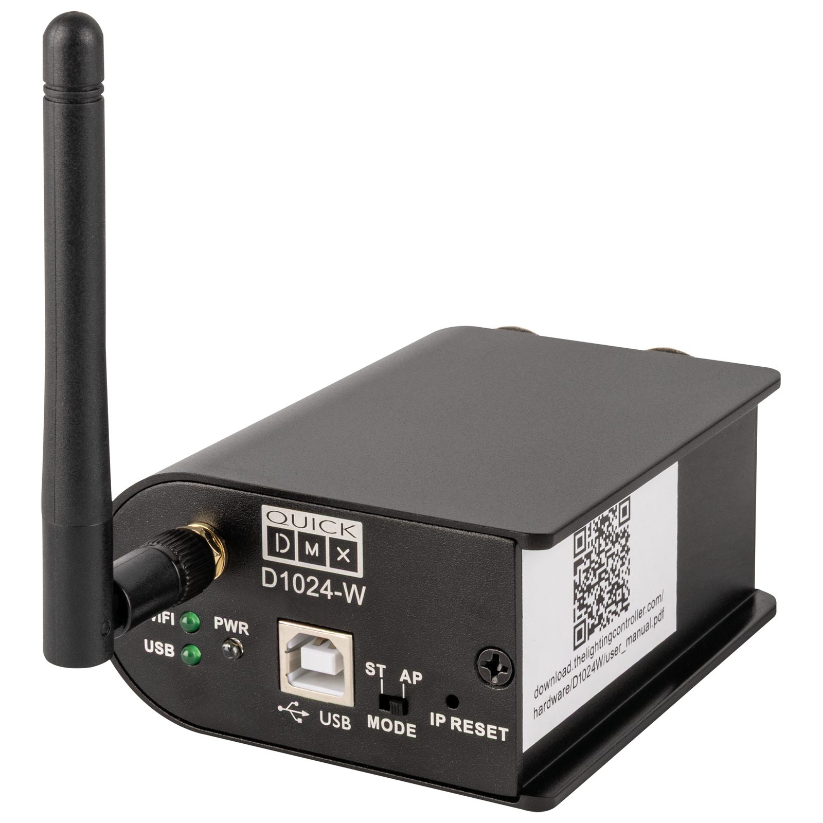 Interfaccia DMX Wi-Fi Quick DMX D1024-W 1024 canali - Showtec 50060