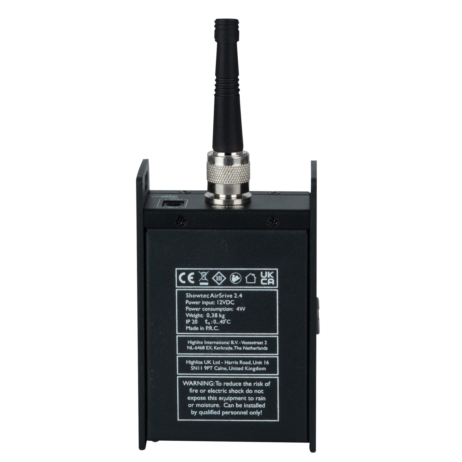 Ricetrasmettitore DMX wireless AirDrive 2.4 Pocket 5-pin XLR - Showtec 50260