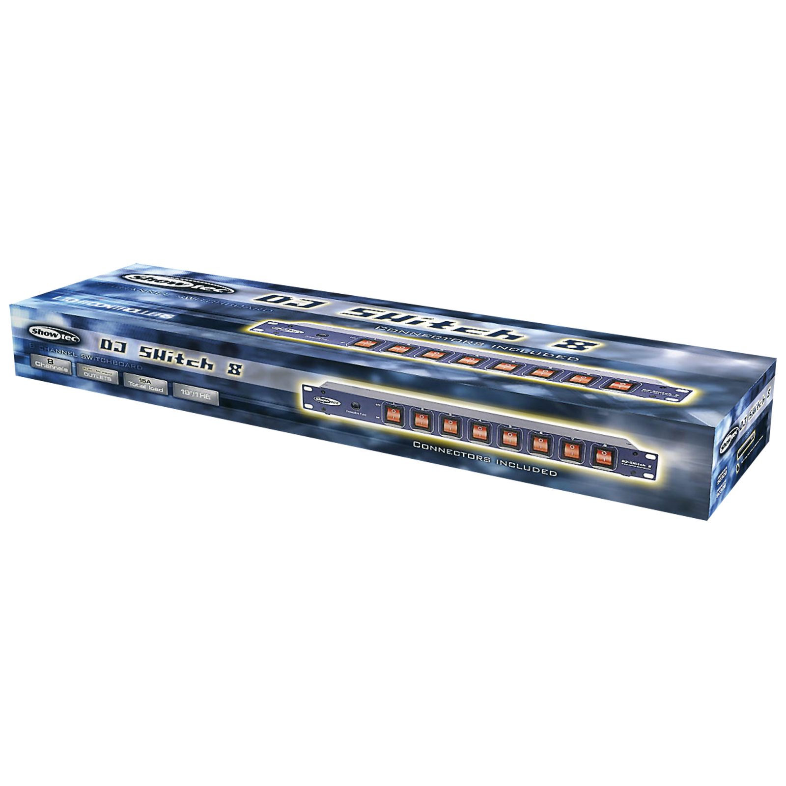 Commutatore 8 canali IEC 10A - Showgear 50309