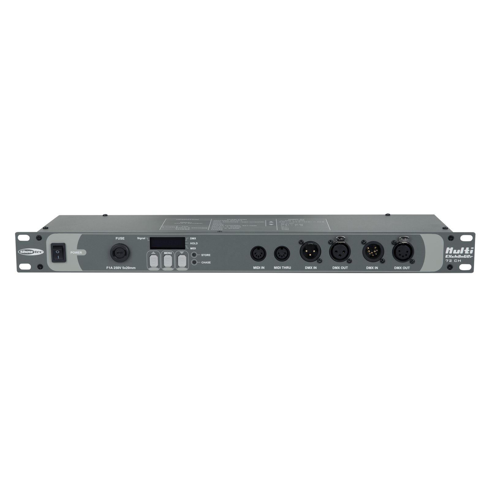 Convertitore DMX512 a 72 canali analogici - Showtec 50348