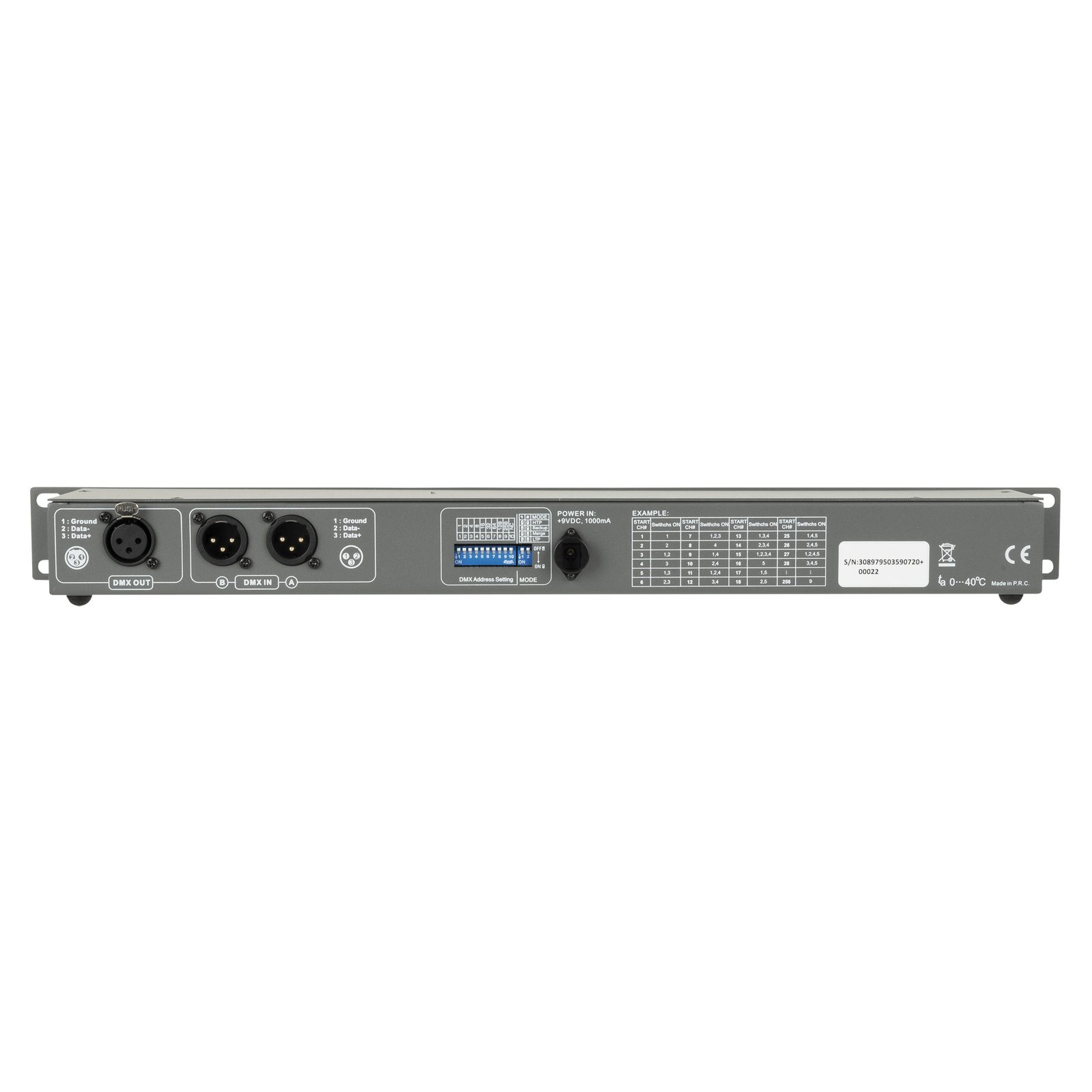 Combinatore DMX 2 ingressi - Showtec 50359