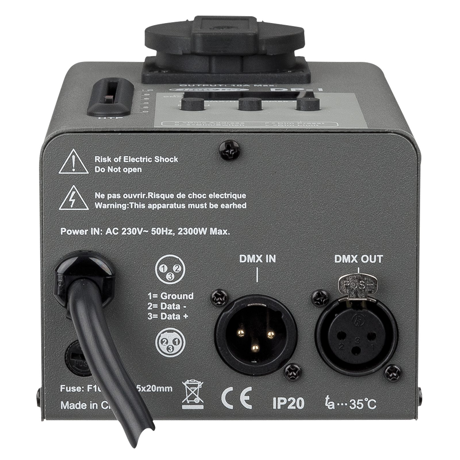 Single DP-1 1-Channel DMX Dimming/Switch Pack - Showtec 50396