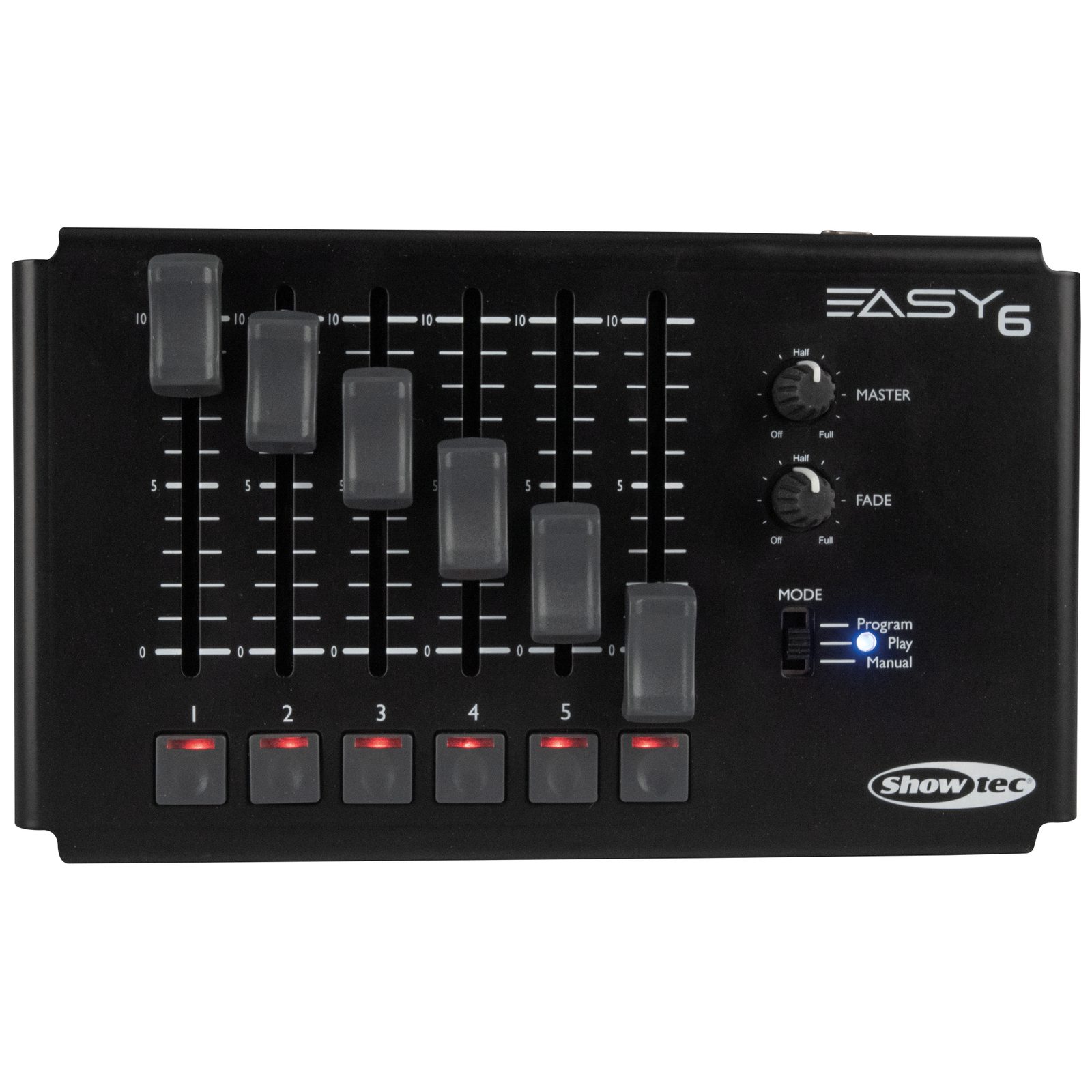 Easy 6 Mobile DMX Controller 6 canali, 3-pin DMX - Showtec 50404