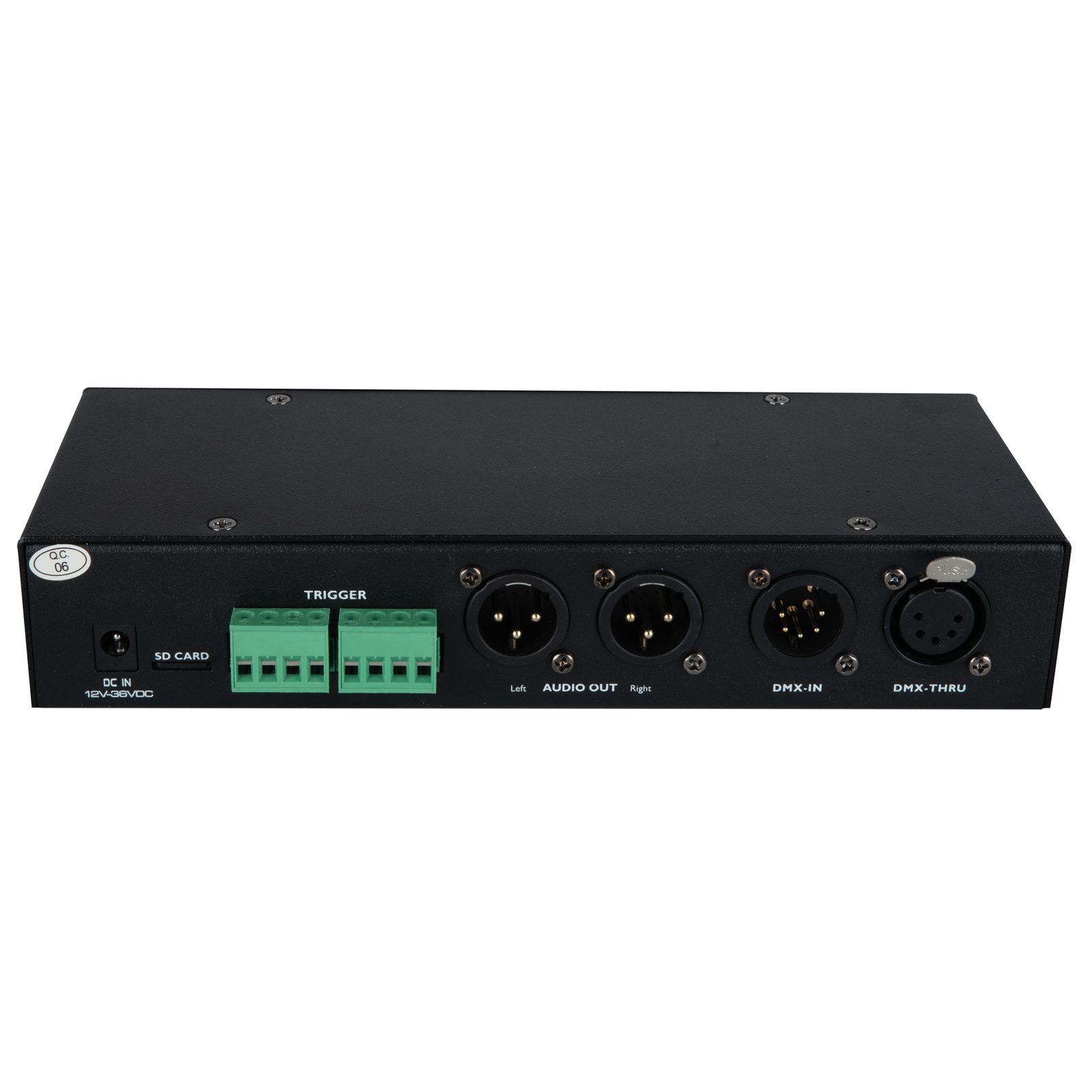 Lettore WAV DMX controllabile 19" rack - Showtec 50422