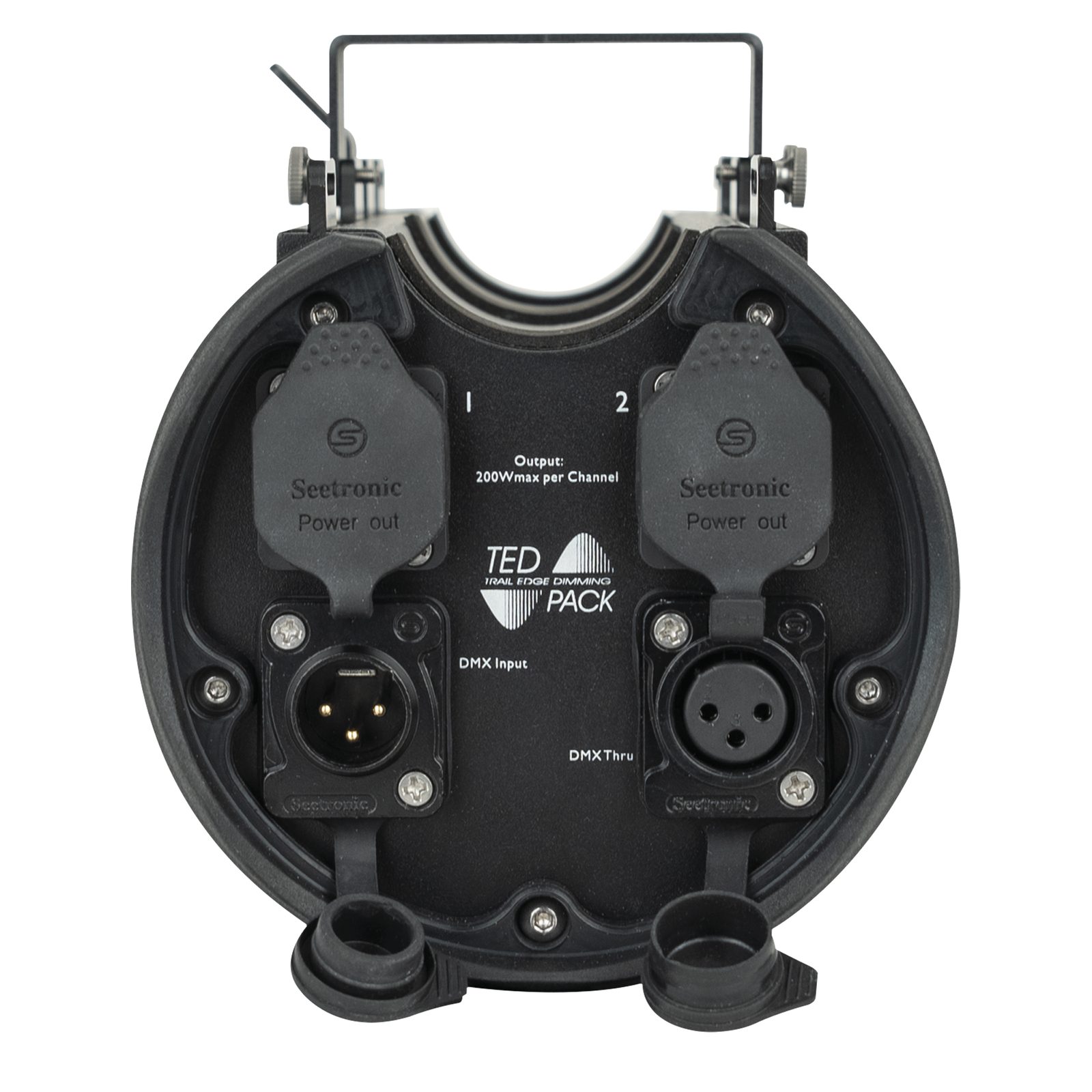 Dimmer Pack 2 canali 500W IP65 leading/trailing edge 3-pin DMX/RDM - Showtec 50453