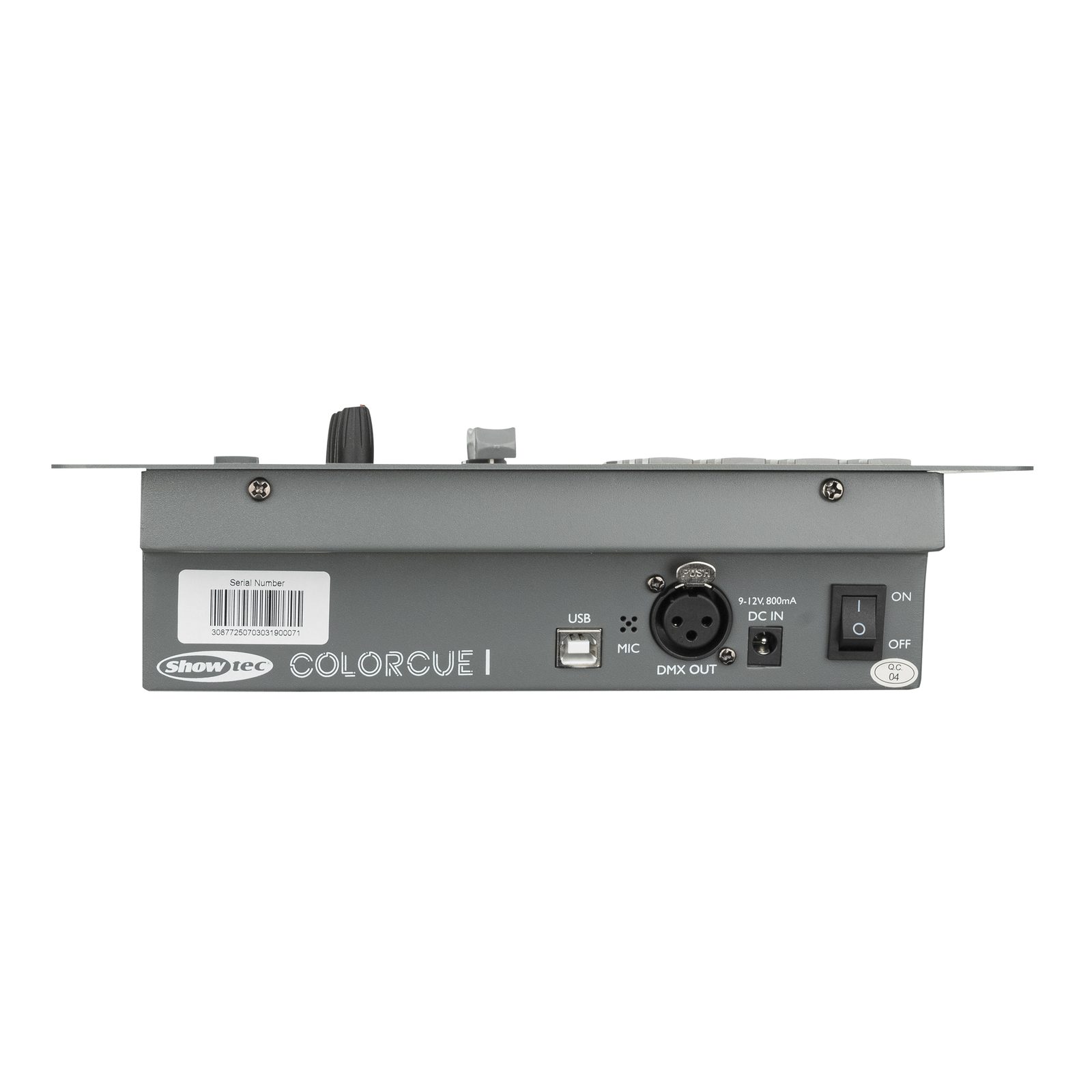 Controller LED ColorCue 1 a 1 fader 6 colori RGBWA-UV - Showtec 50703