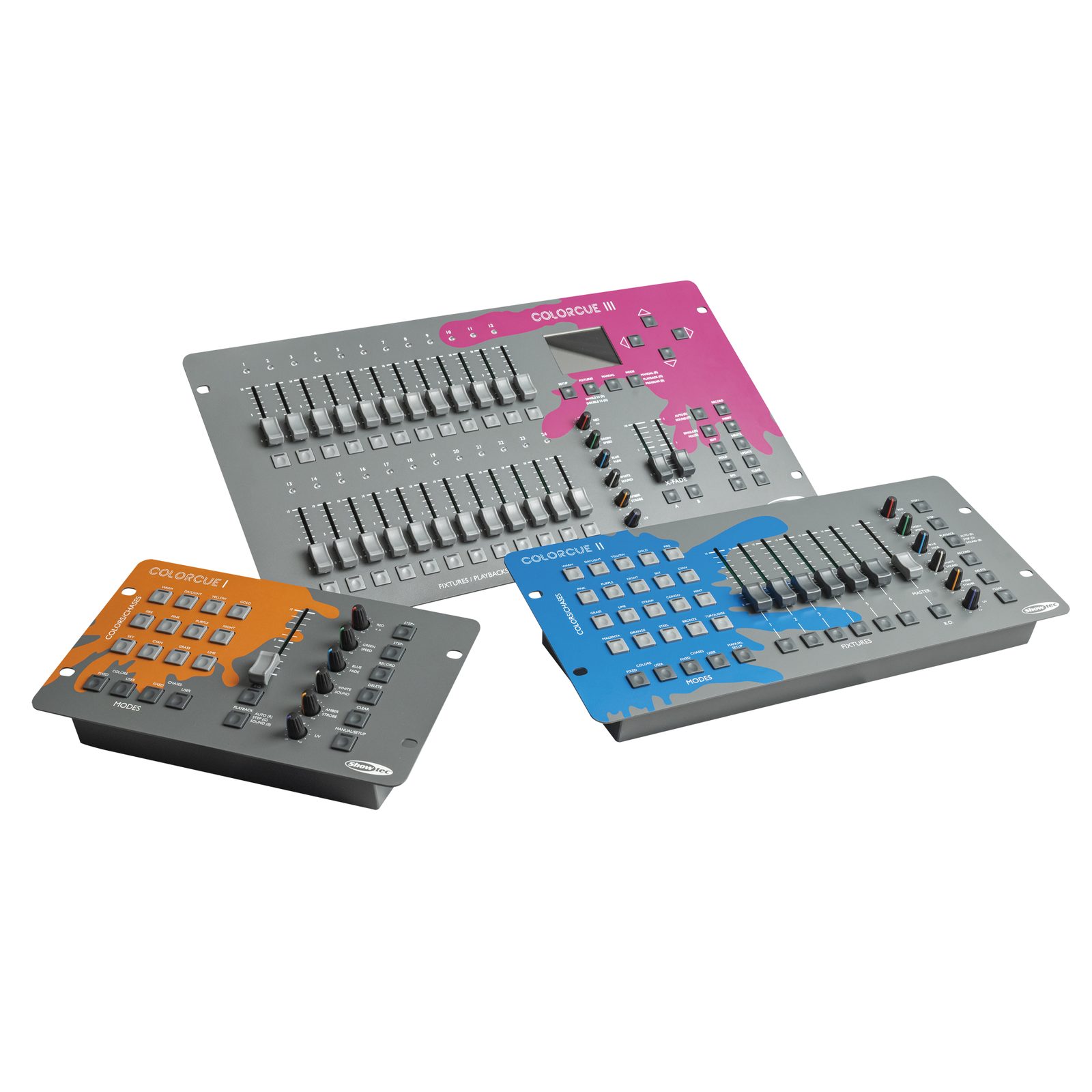 ColorCue 2 Intelligent 6-fader, 6-colour LED Controller - Showtec 50704