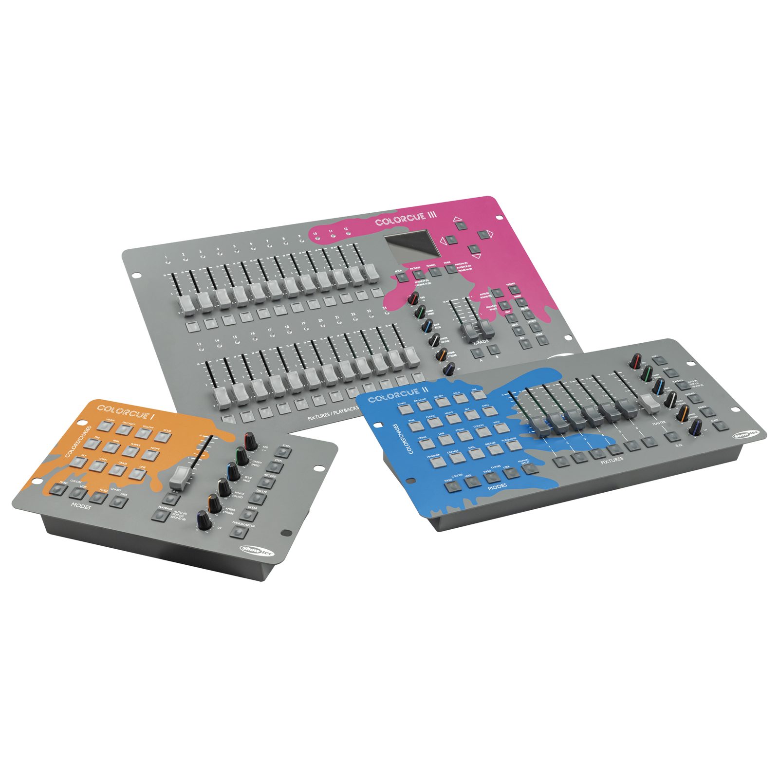 ColorCue 2 Intelligent 6-fader, 6-colour LED Controller - Showtec 50704