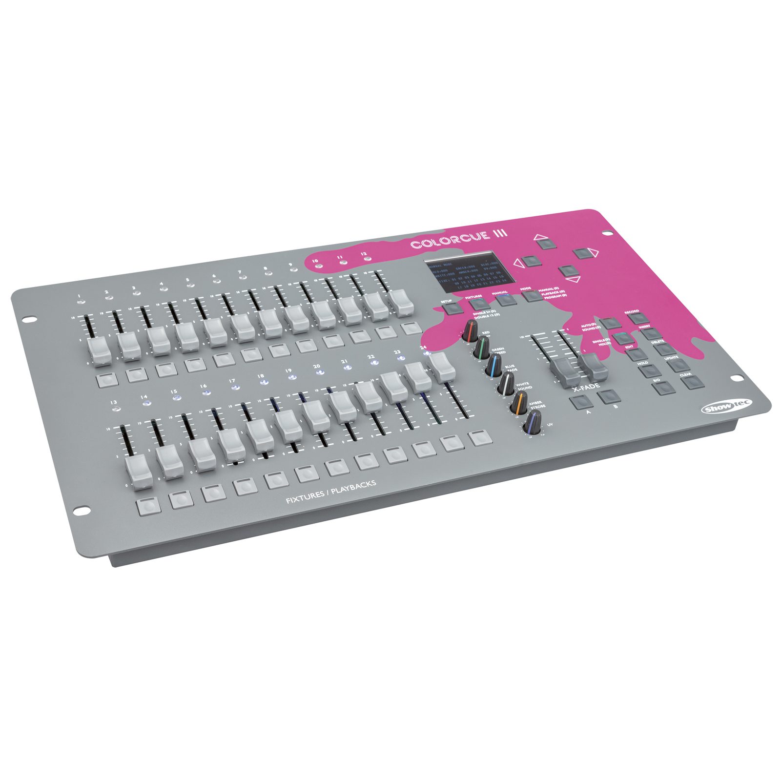 ColorCue 3 Intelligent 24-fader, 6-colour LED Controller - Showtec 50705