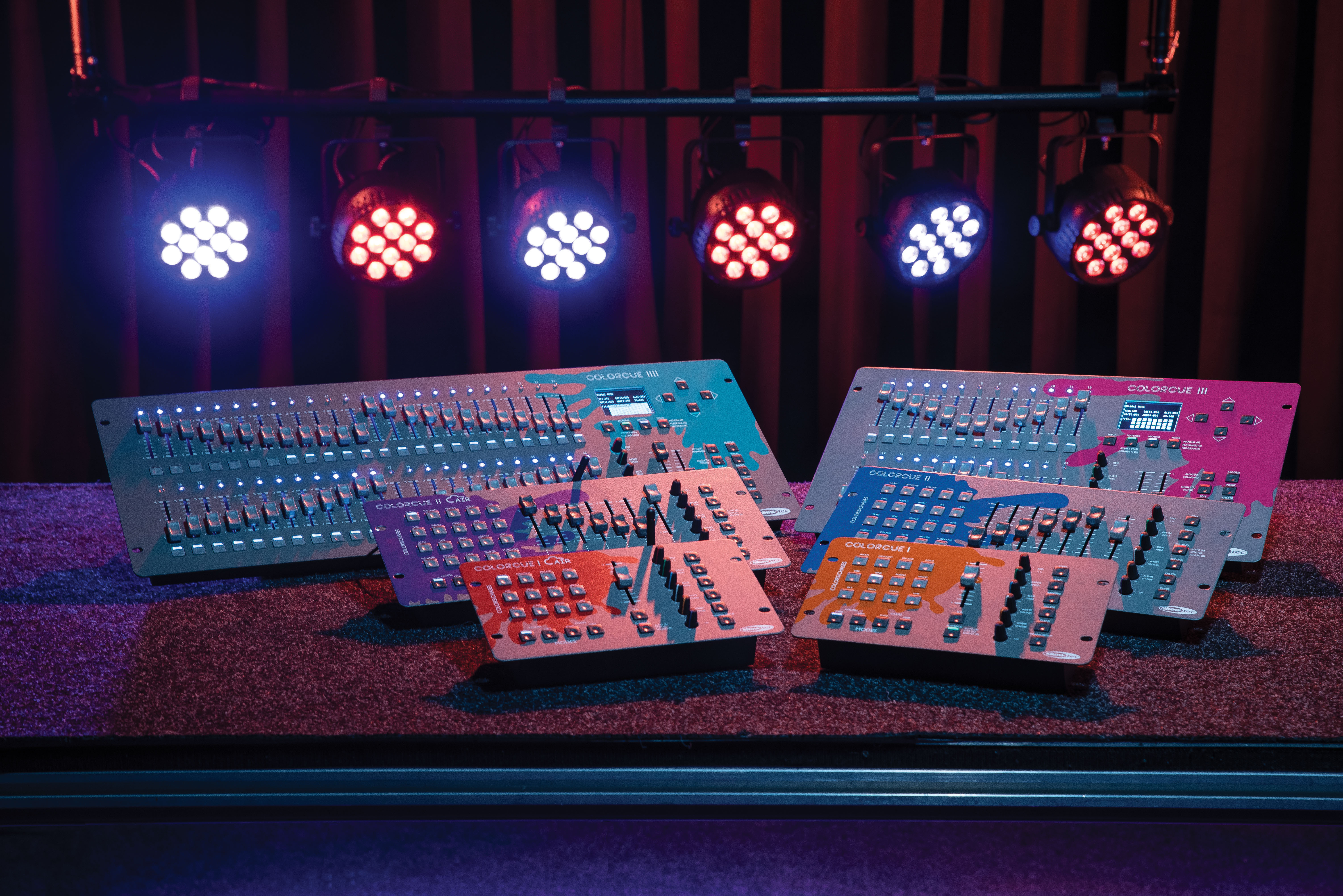 ColorCue 4 Intelligent 48-fader, 6-colour LED Controller - Showtec 50706