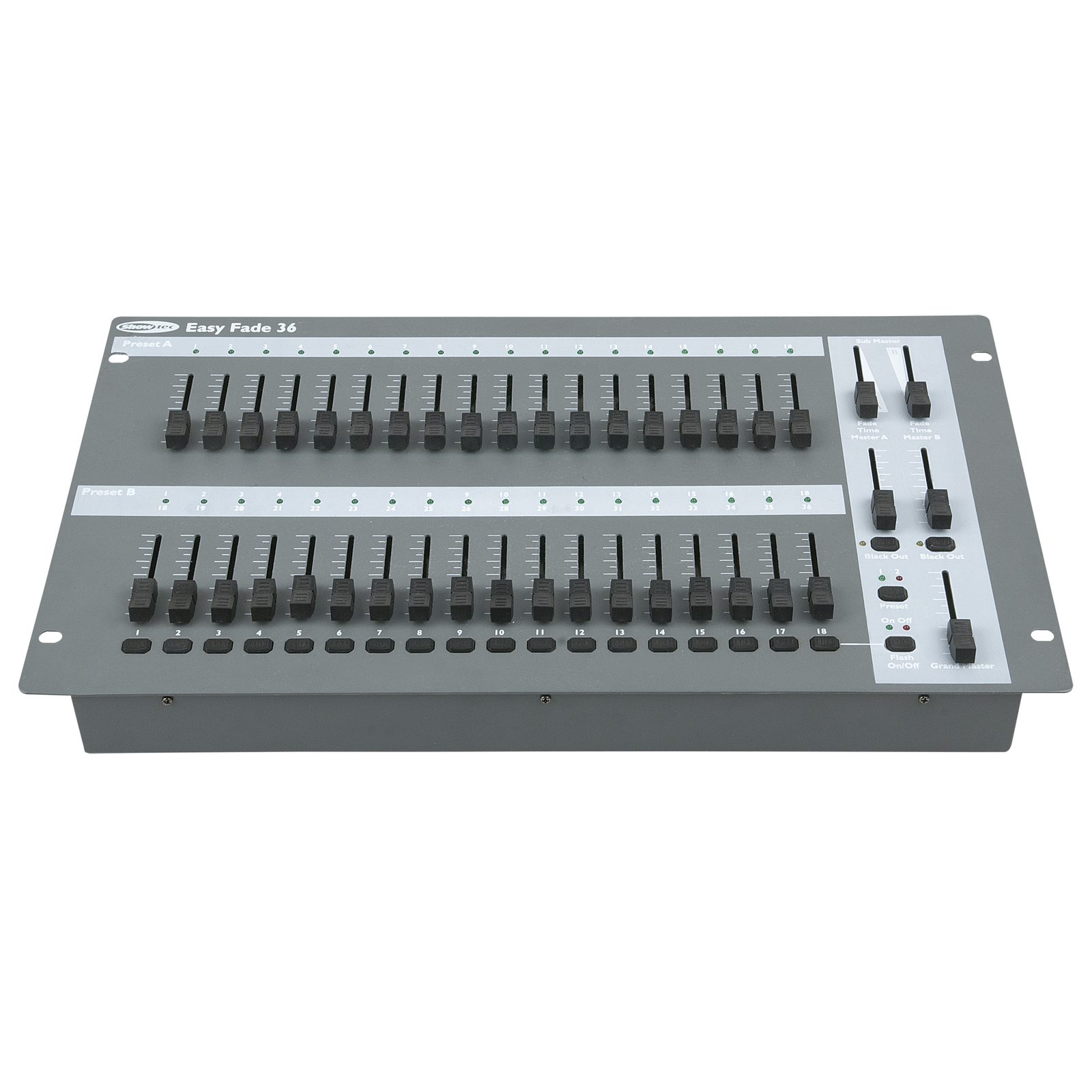 Easy Fade 36 36-Channel Lighting Desk - Showtec 50711