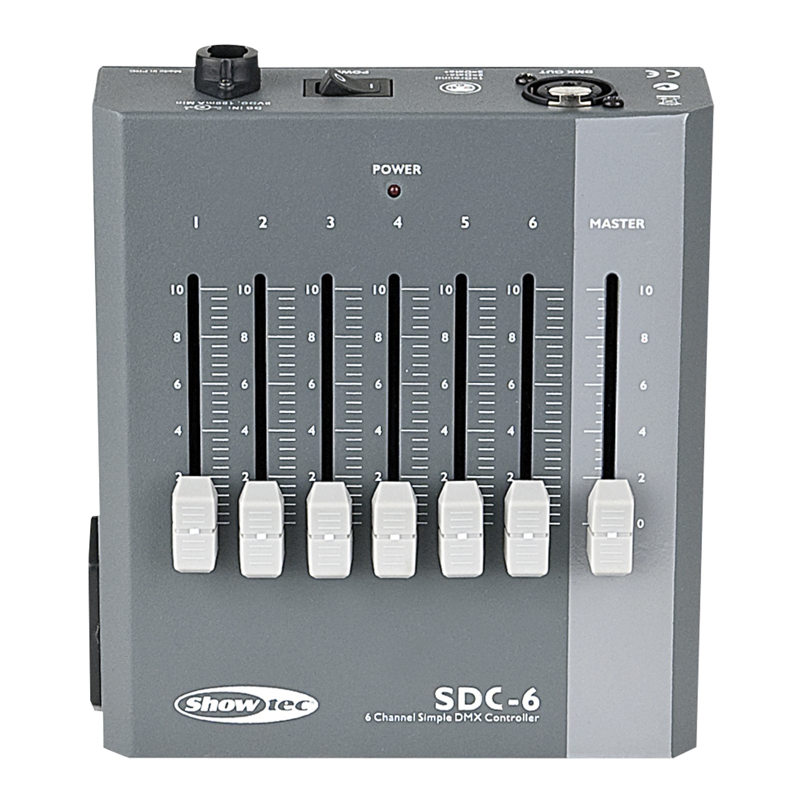 SDC-6 6-Channel DMX Controller - Showtec 50723