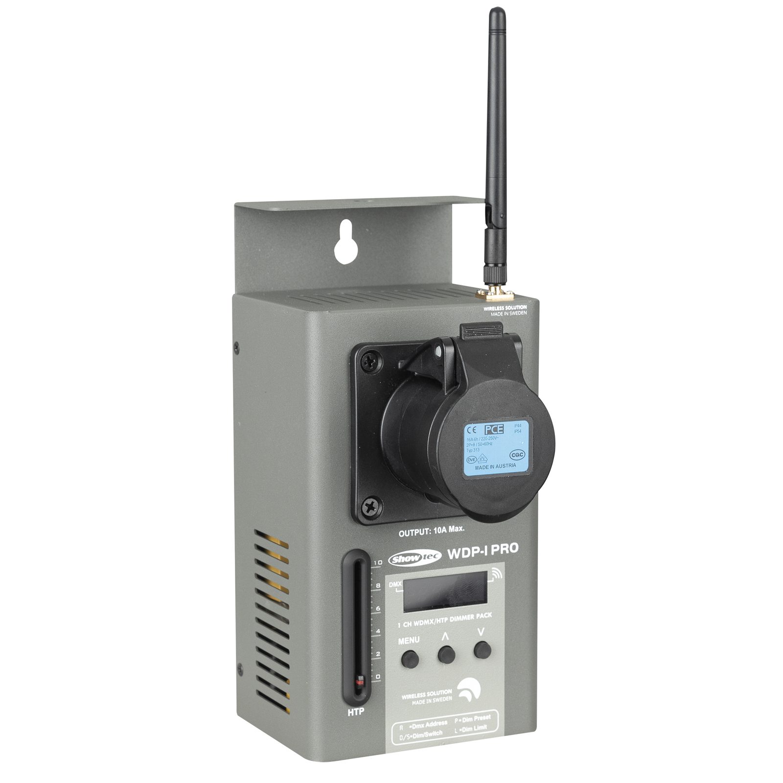 Wireless Dimmer Pack 1 canale 10A Pro Powercon - Showtec 50758