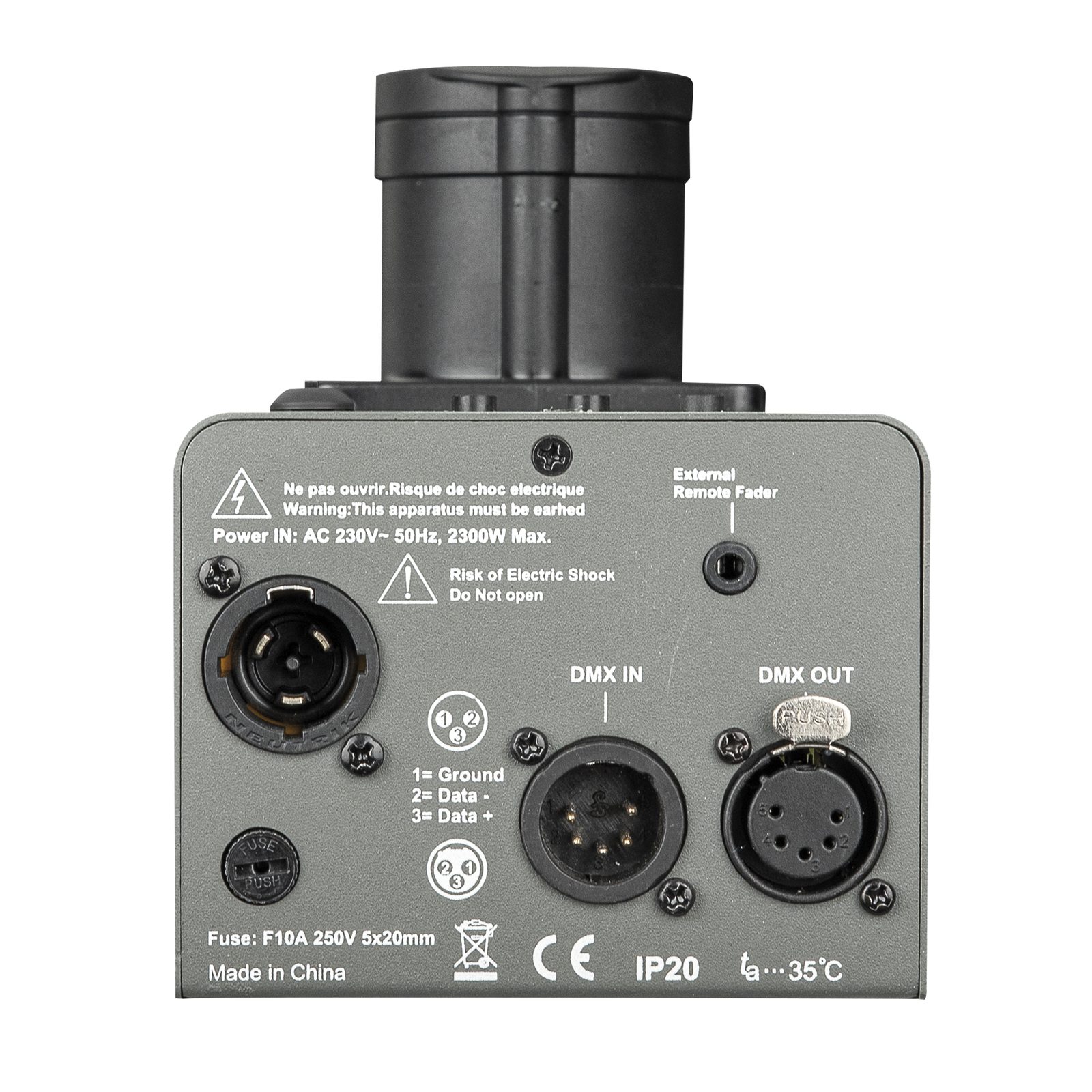 Wireless Dimmer Pack 1 canale 10A Pro Powercon - Showtec 50758
