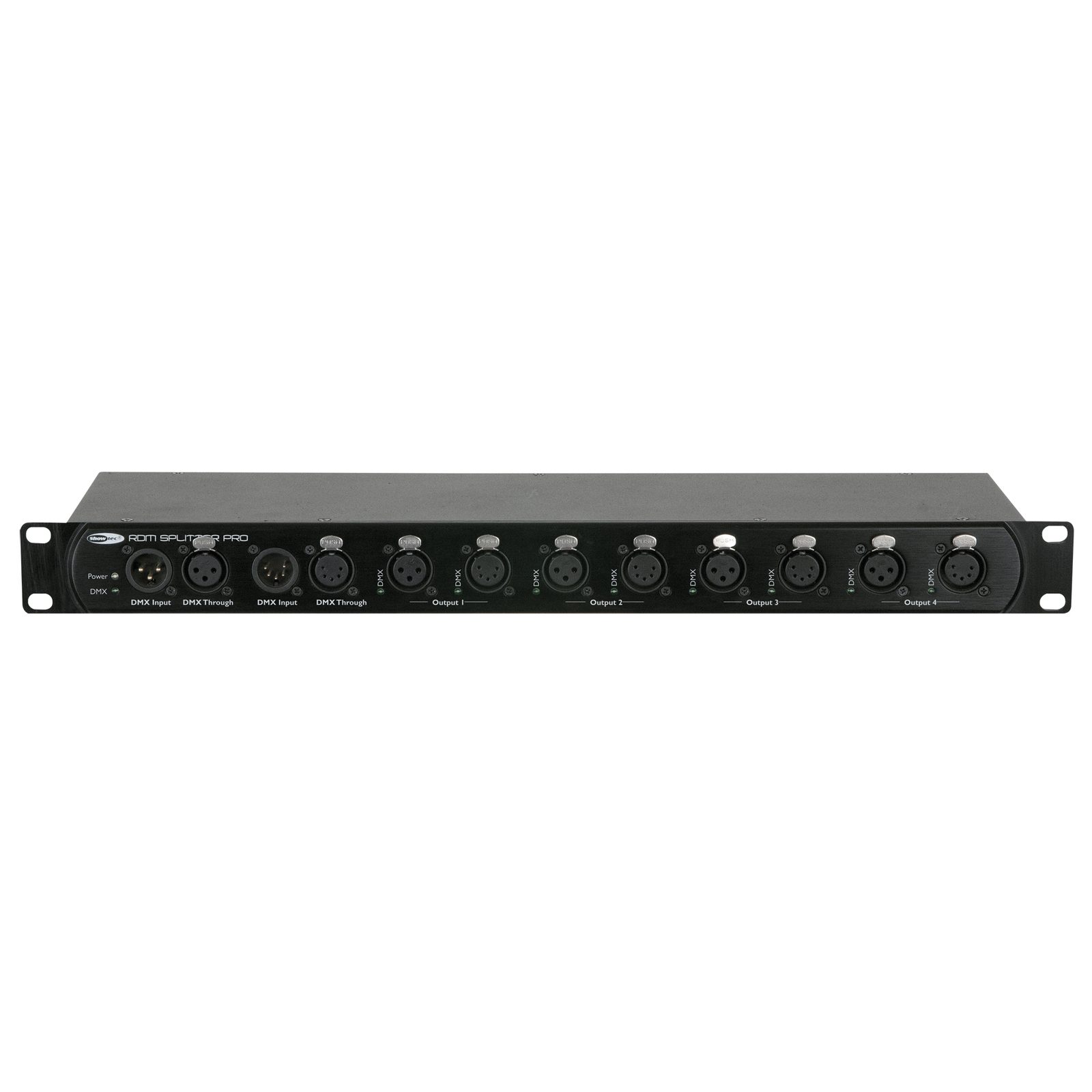 RDM Splitter Pro 4 canali XLR 3 e 5 poli - Showtec 50787
