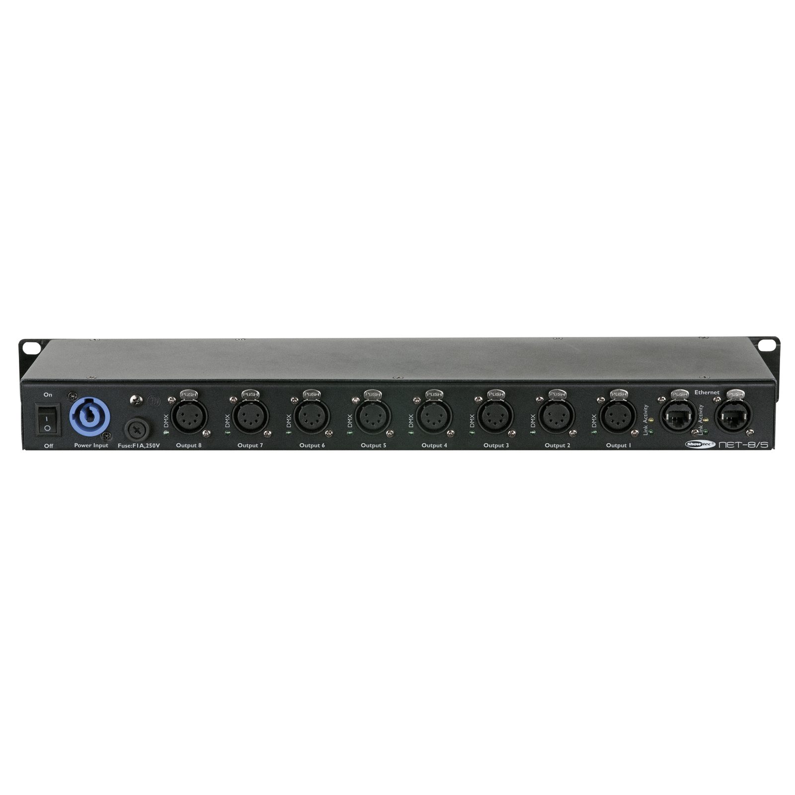 Nodo Art-Net 8 universi DMX 5-pin XLR - Showtec 50810